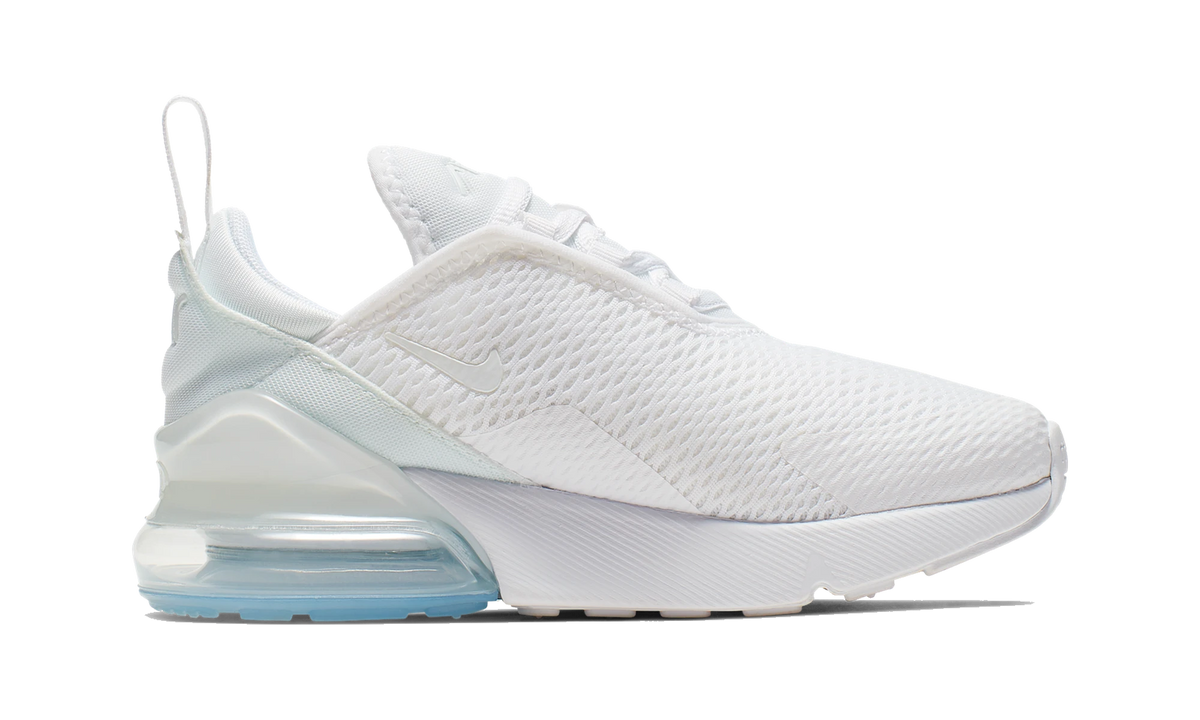 Nike Air Max 270 White Silver (PS)