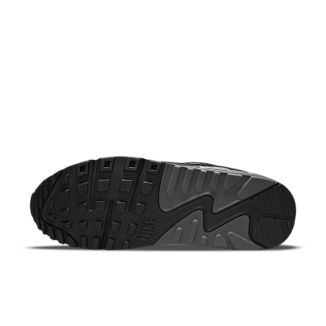 Nike Air Max 90 Black Marina Iron Grey White, Black/Marina/Iron Grey/White (DR0145-002)