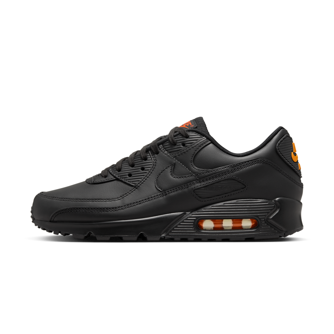 Nike Air Max 90 Black Safety Orange, Black/Safety Orange/Black (IF5446-002)
