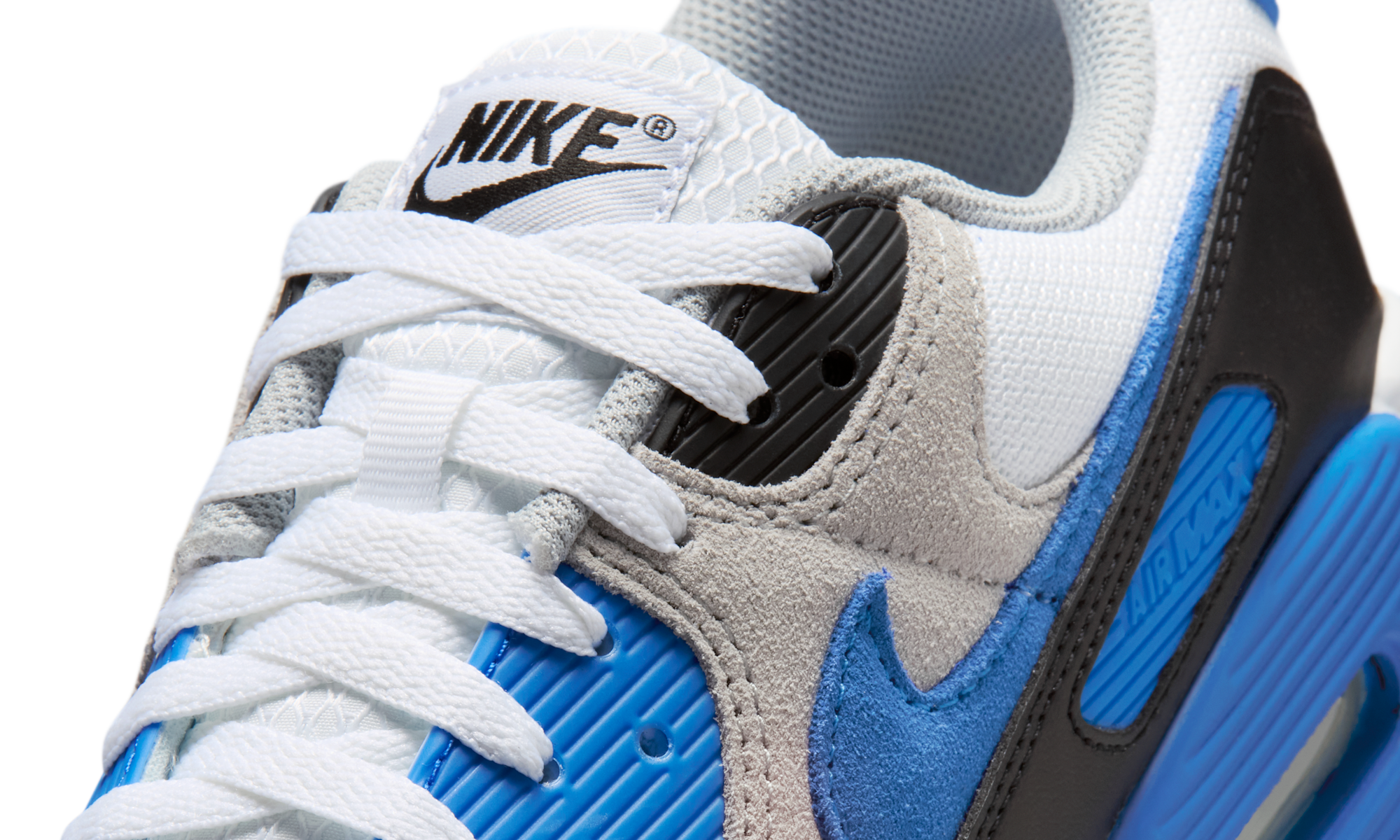 Nike Air Max 90 White Blue Crystal