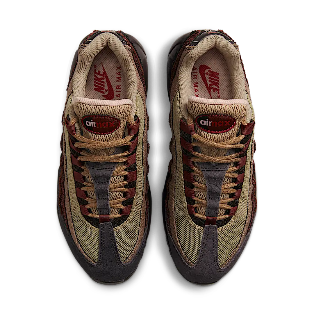 Nike Air Max 95 Anatomy of Air, Brown Basalt/Oxen Brown/Mars Stone/University Red (DZ4710-200)