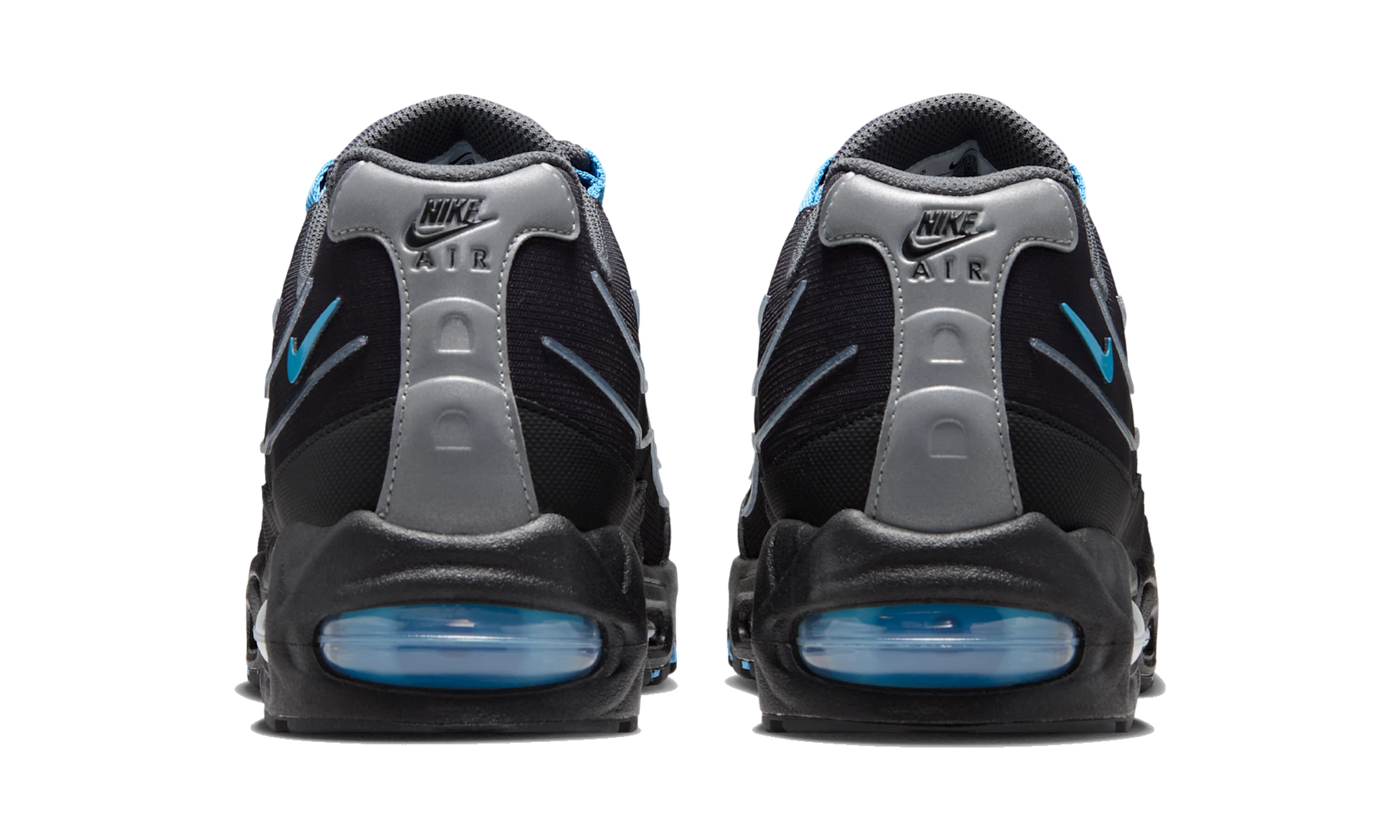 Nike Air Max 95 Big Bubble Tech Black University Blue