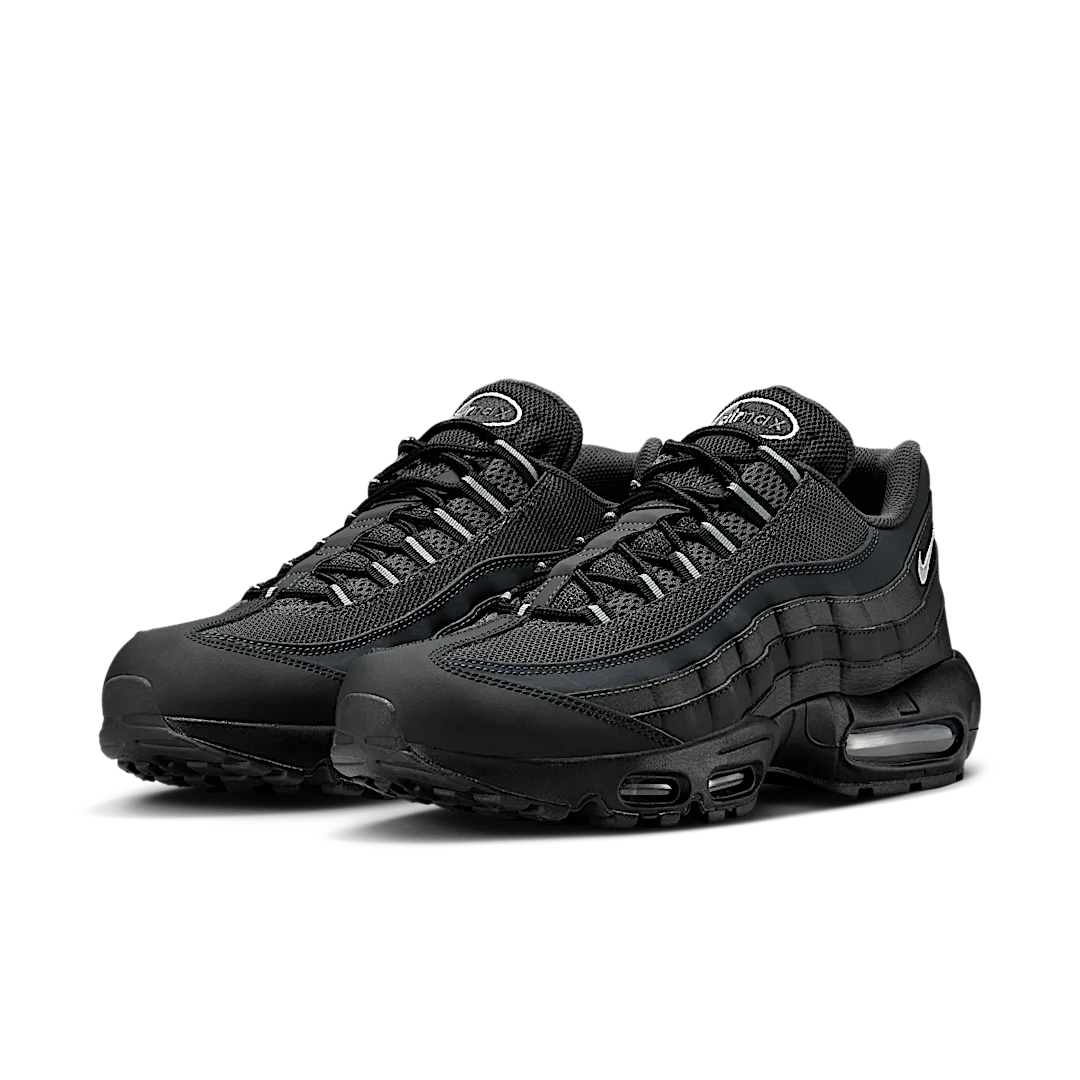 Nike Air Max 95 Black Silver, Black/Anthracite/White/Stadium Grey (HF0121-002)