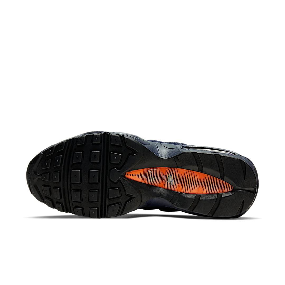 Nike Air Max 95 Logo Navy Orange, Navy/Orange-Wolf Grey-Anthracite (CW7477-400)