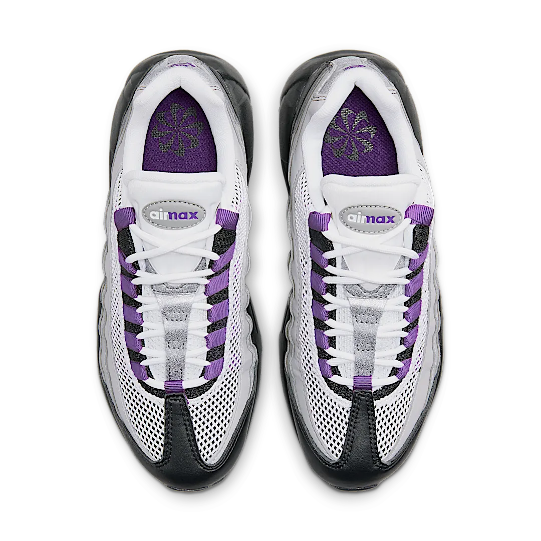 Nike Air Max 95 Next Nature Disco Purple, Black/Disco Purple/Pearl Grey/Noir (DH8015-003)