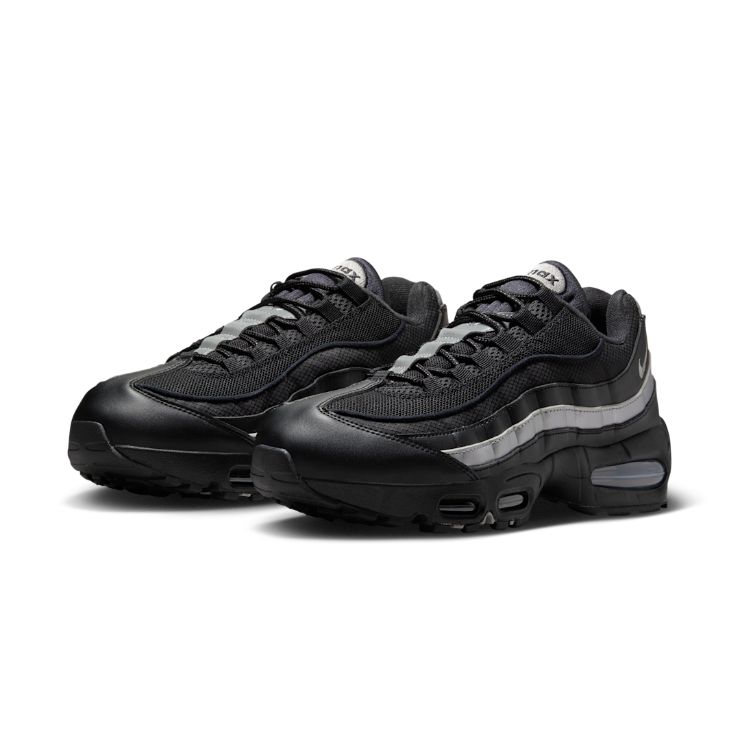 Nike Air Max 95 OG Big Bubble Black White Metallic Silver, Black/Black/White/Metallic Silver (IB1667-003)