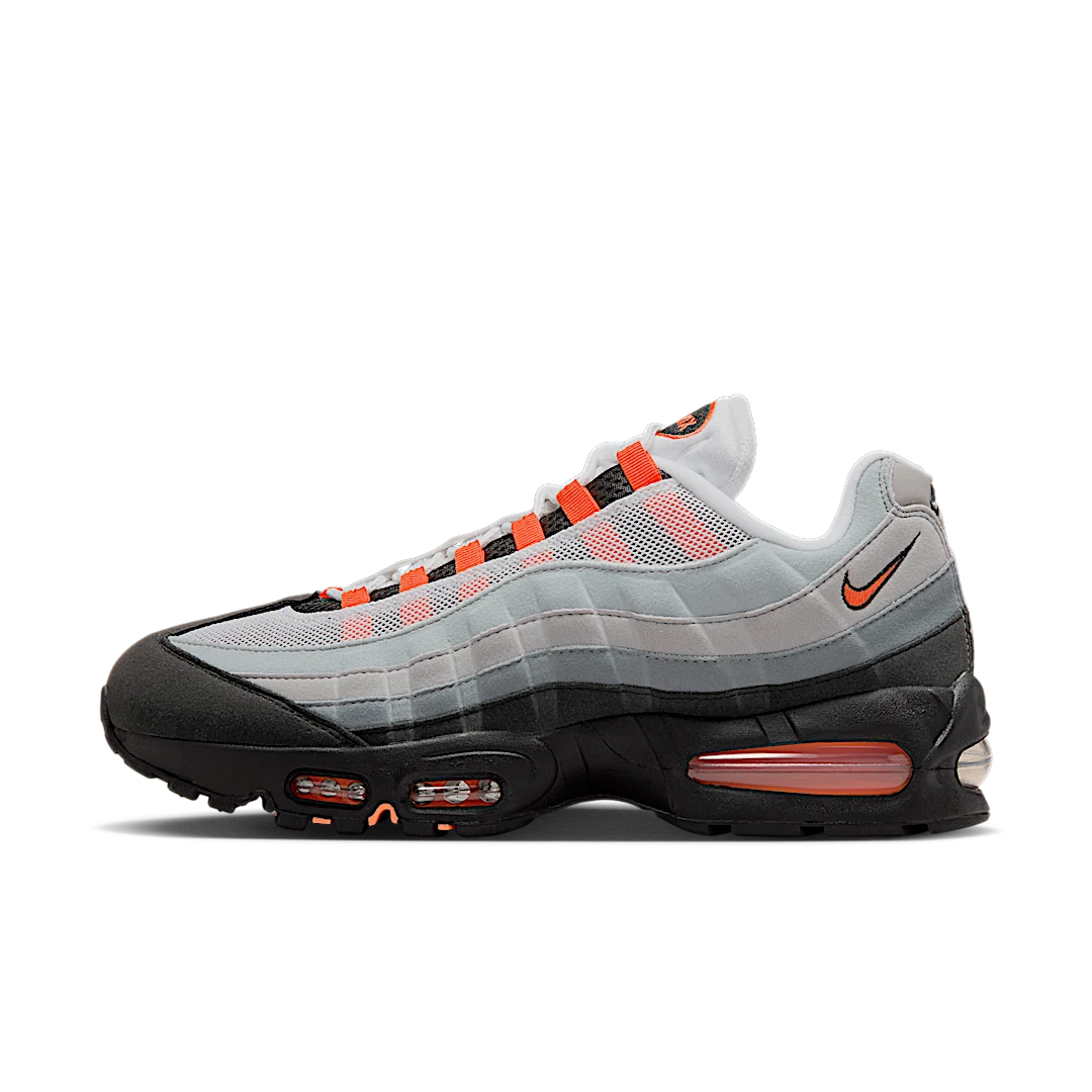 Nike Air Max 95 OG Big Bubble Bright Mandarin (2025), Black/Bright Mandarin (HM4740-005)