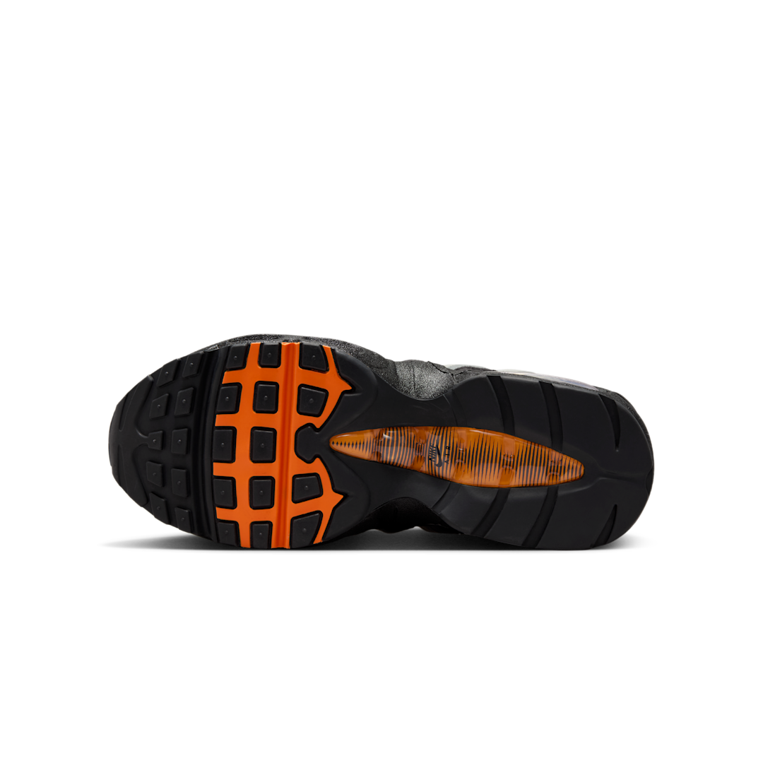 Nike Air Max 95 Big Bubble Black Cool Grey White Bright Mandarin - Sneak