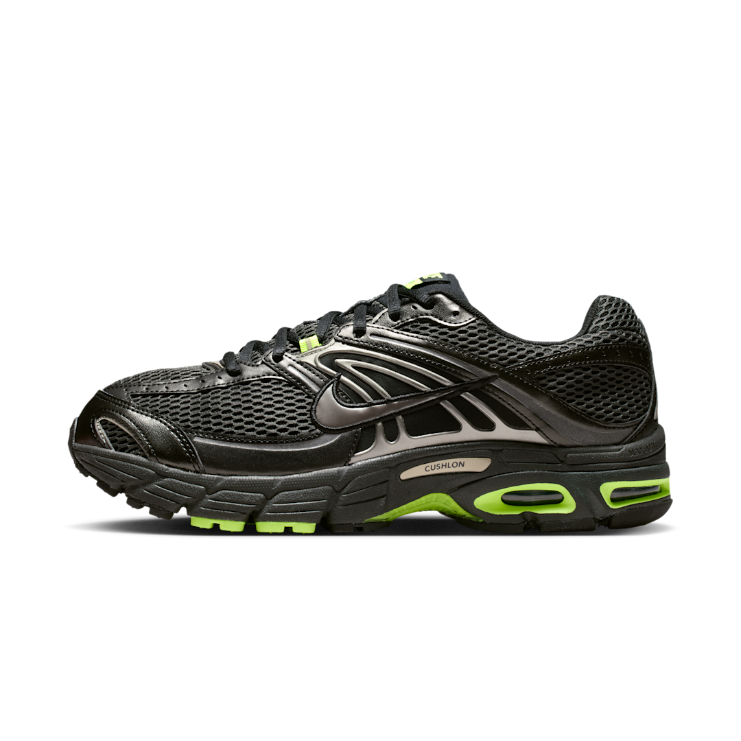 Nike Air Max Moto 2K Black Volt Metallic Pewter, Black/Volt/Dark Smoke Grey/Metallic Pewter (IO9279-002)
