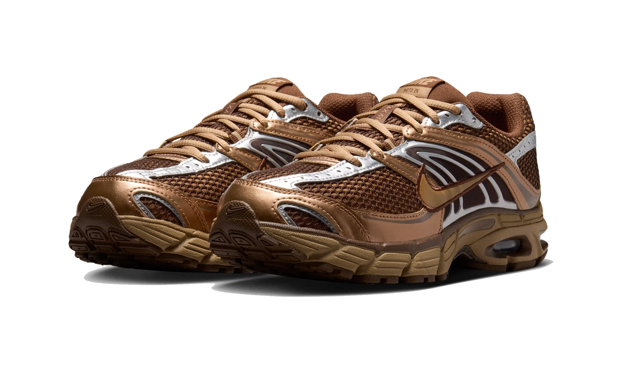 Nike Air Max Moto 2K Cacao Wow Metallic Silver