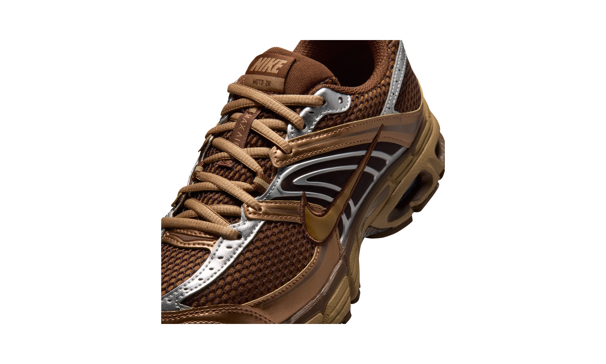 Nike Air Max Moto 2K Cacao Wow Metallic Silver