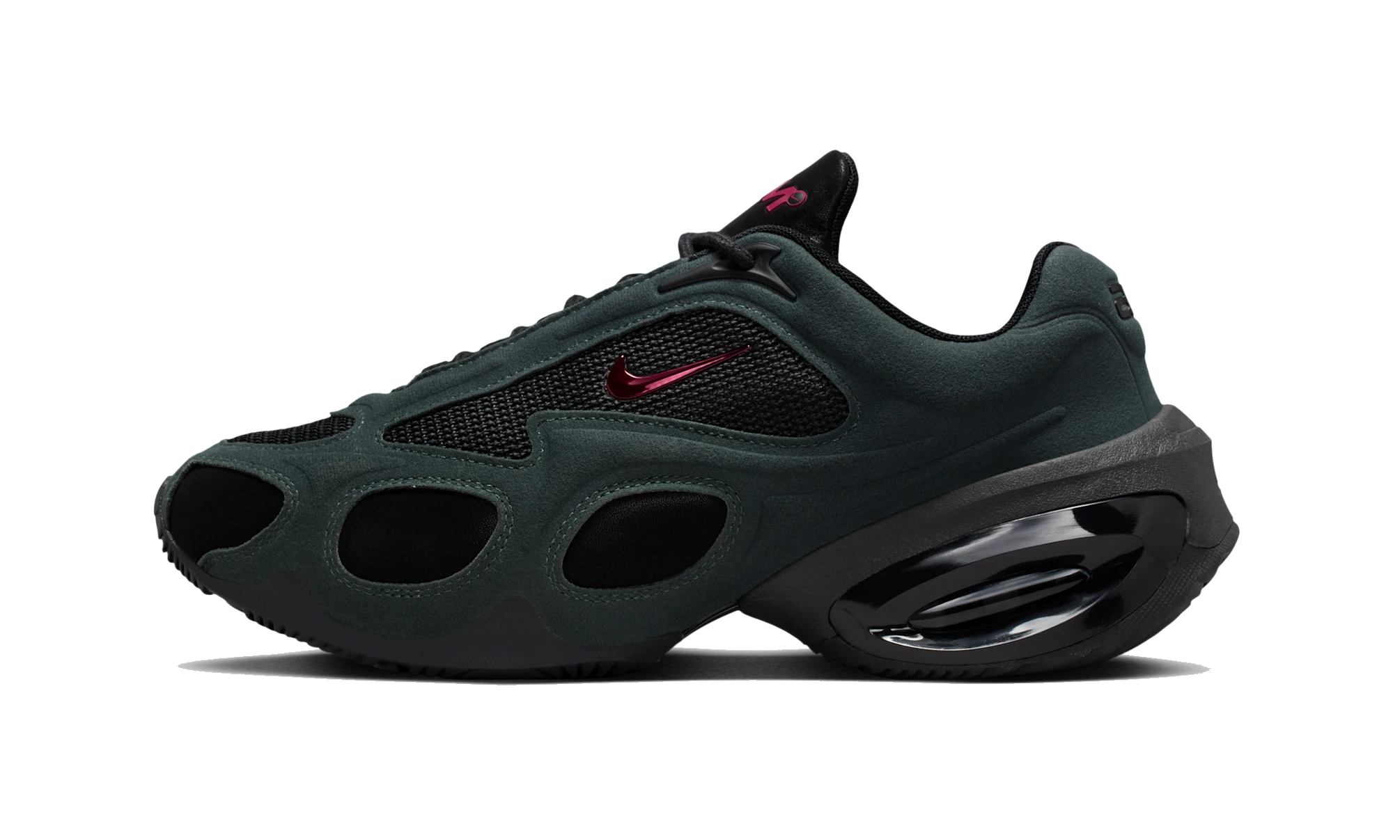 Nike Air Max Muse Black Seaweed Noble Red