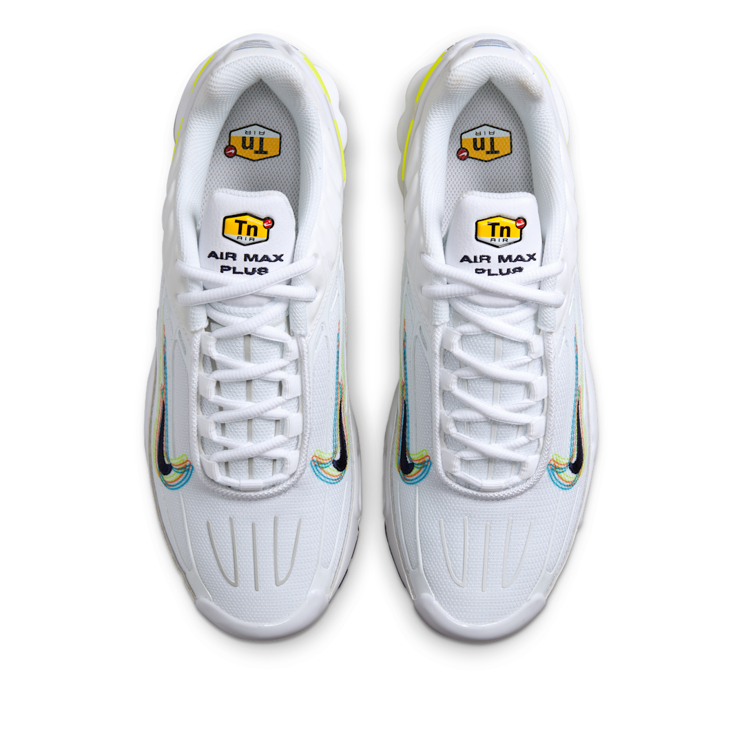 Nike Air Max Plus 3 3D Swoosh White Volt