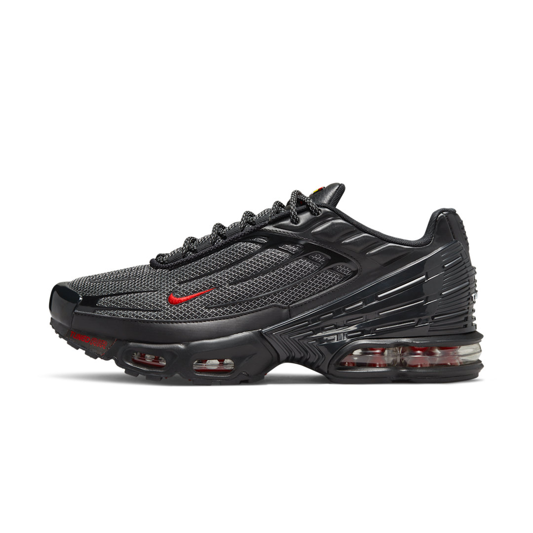 Nike Air Max Plus 3 Black Reflective Silver University Red