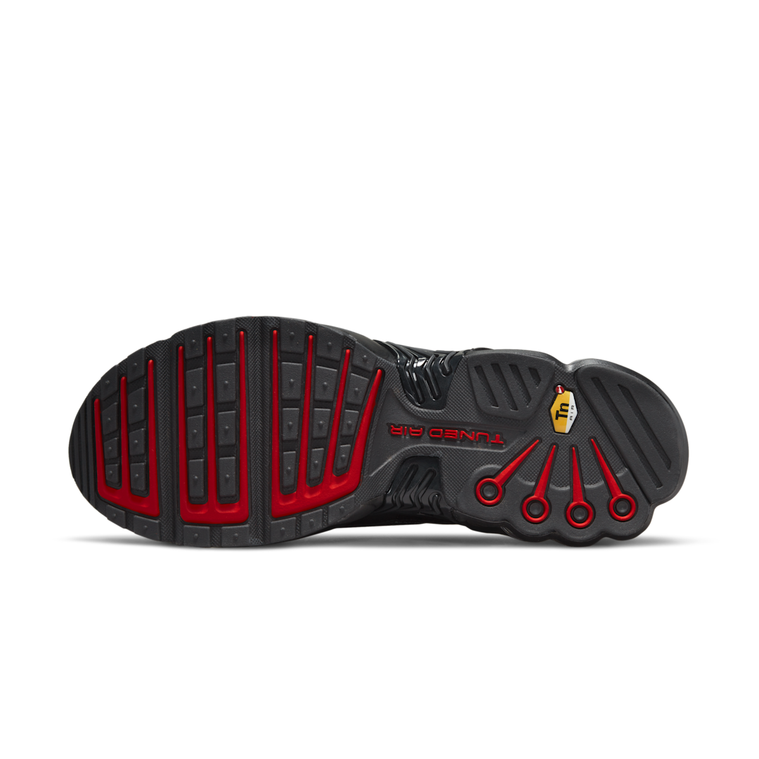 Nike Air Max Plus 3 Black Reflective Silver University Red - Sneak