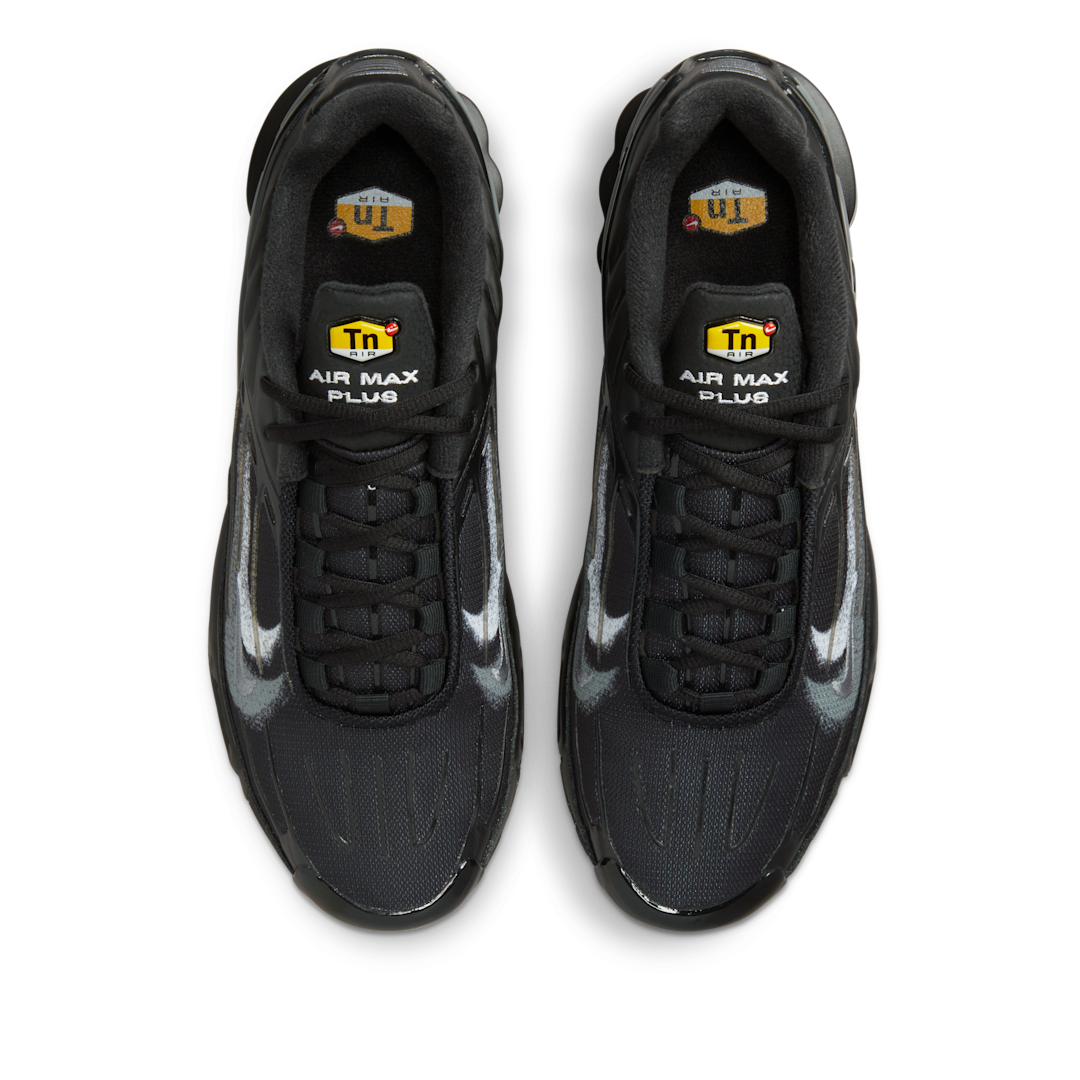 Nike Air Max Plus 3 Stencil Swoosh Black - Sneak