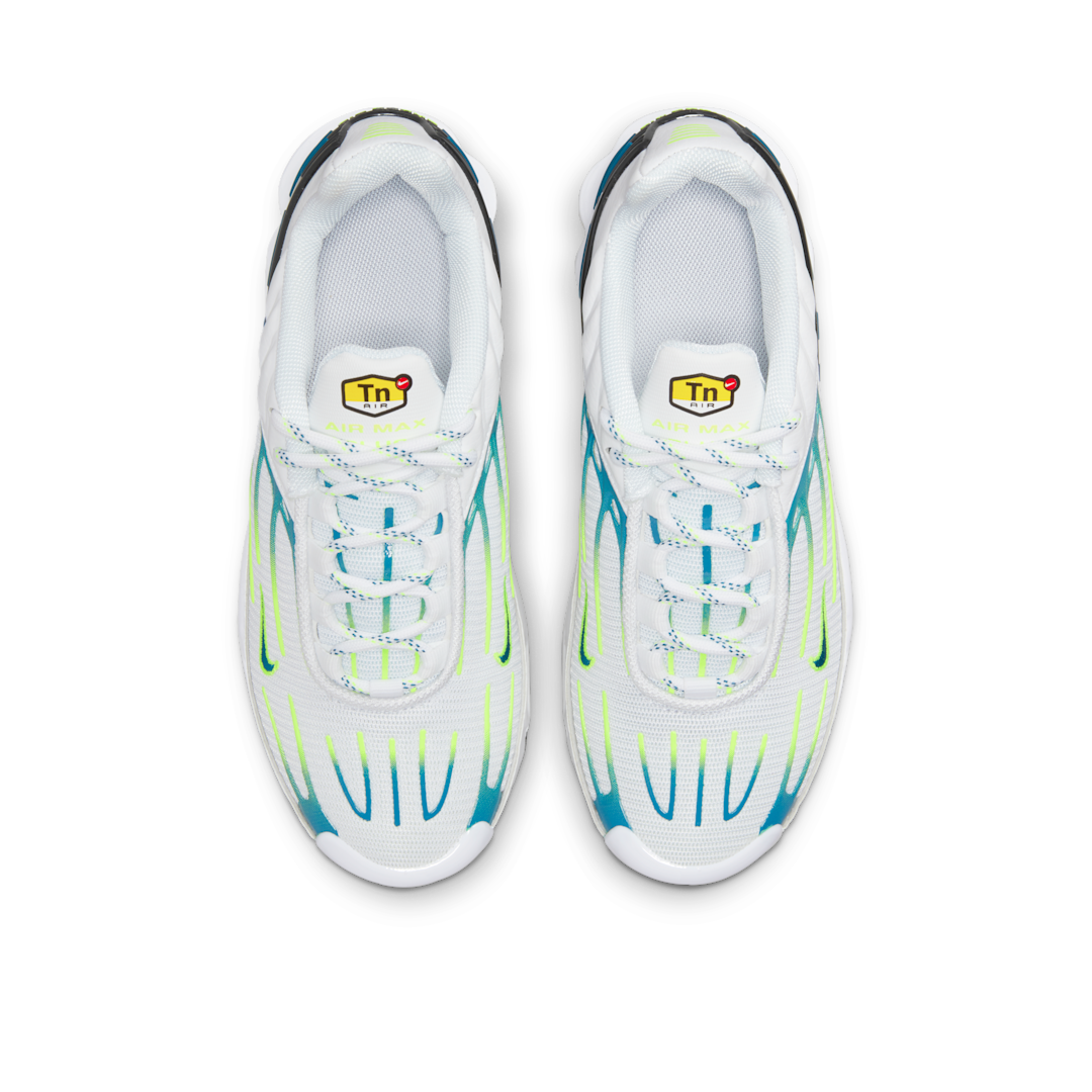 Nike Air Max Plus 3 White Volt Marina - Sneak