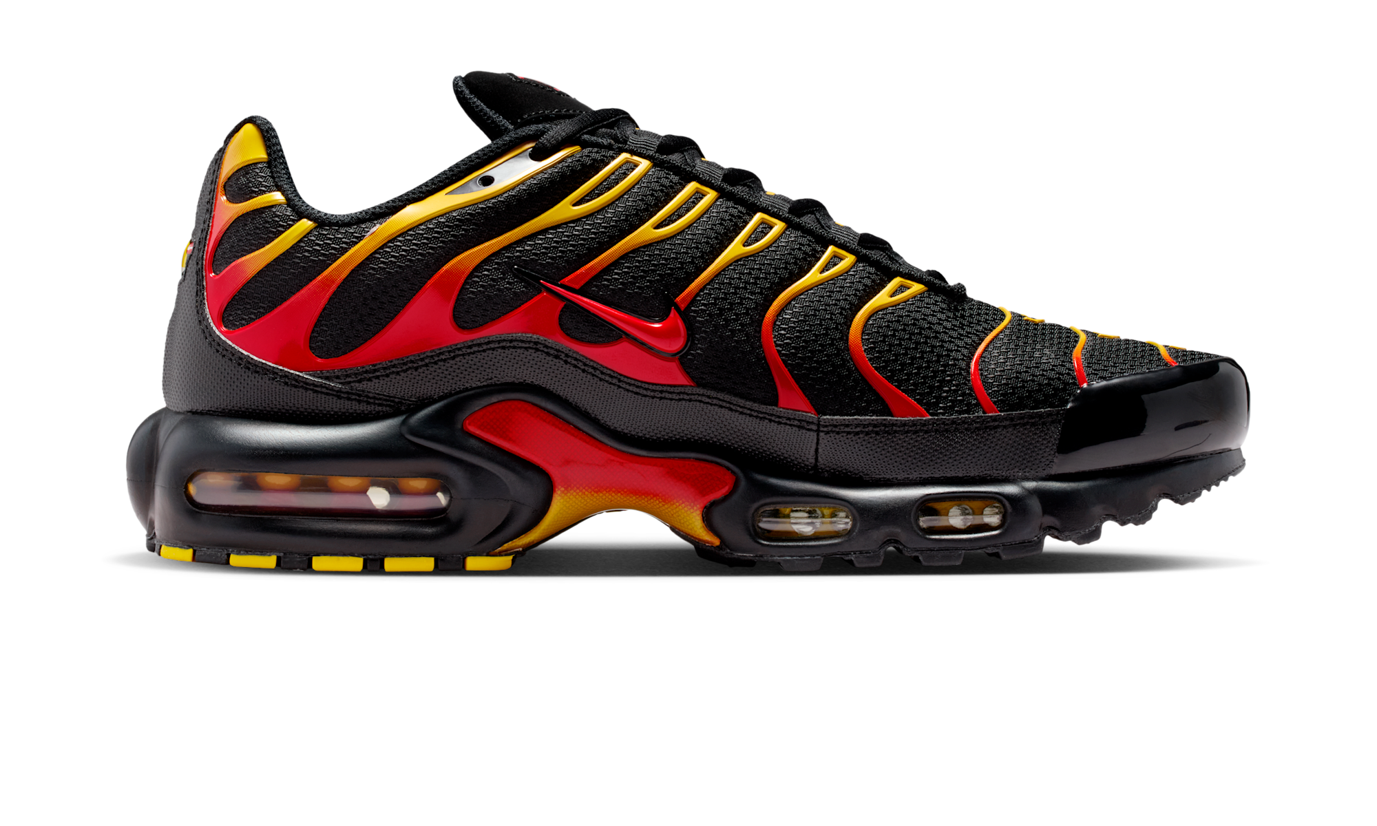 Nike Air Max Plus Black University Gold Red
