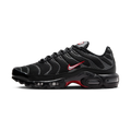 Nike Air Max Plus Black University Red Metallic Silver