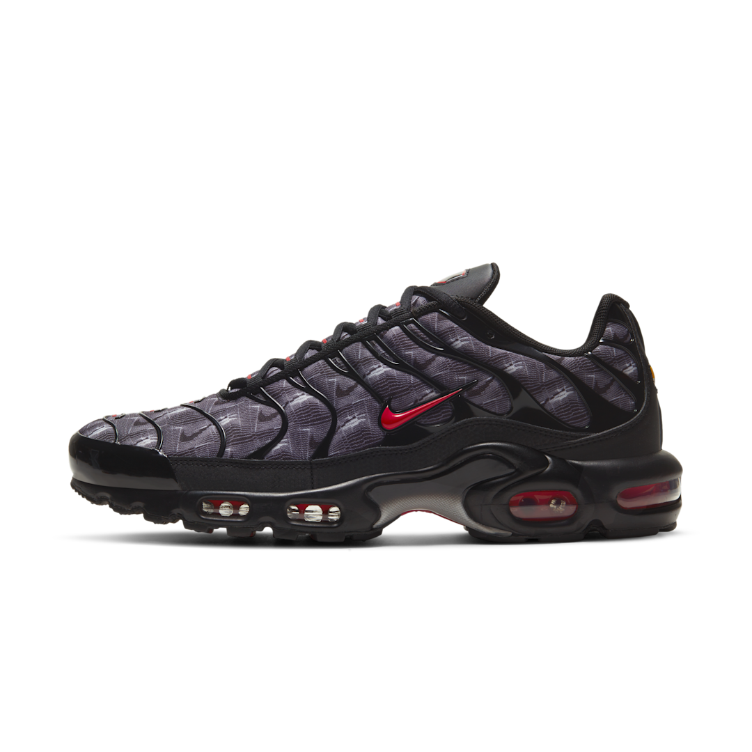 Nike Air Max Plus Topography Pack, Black/Dark Grey/Burgundy (DJ0638-001)