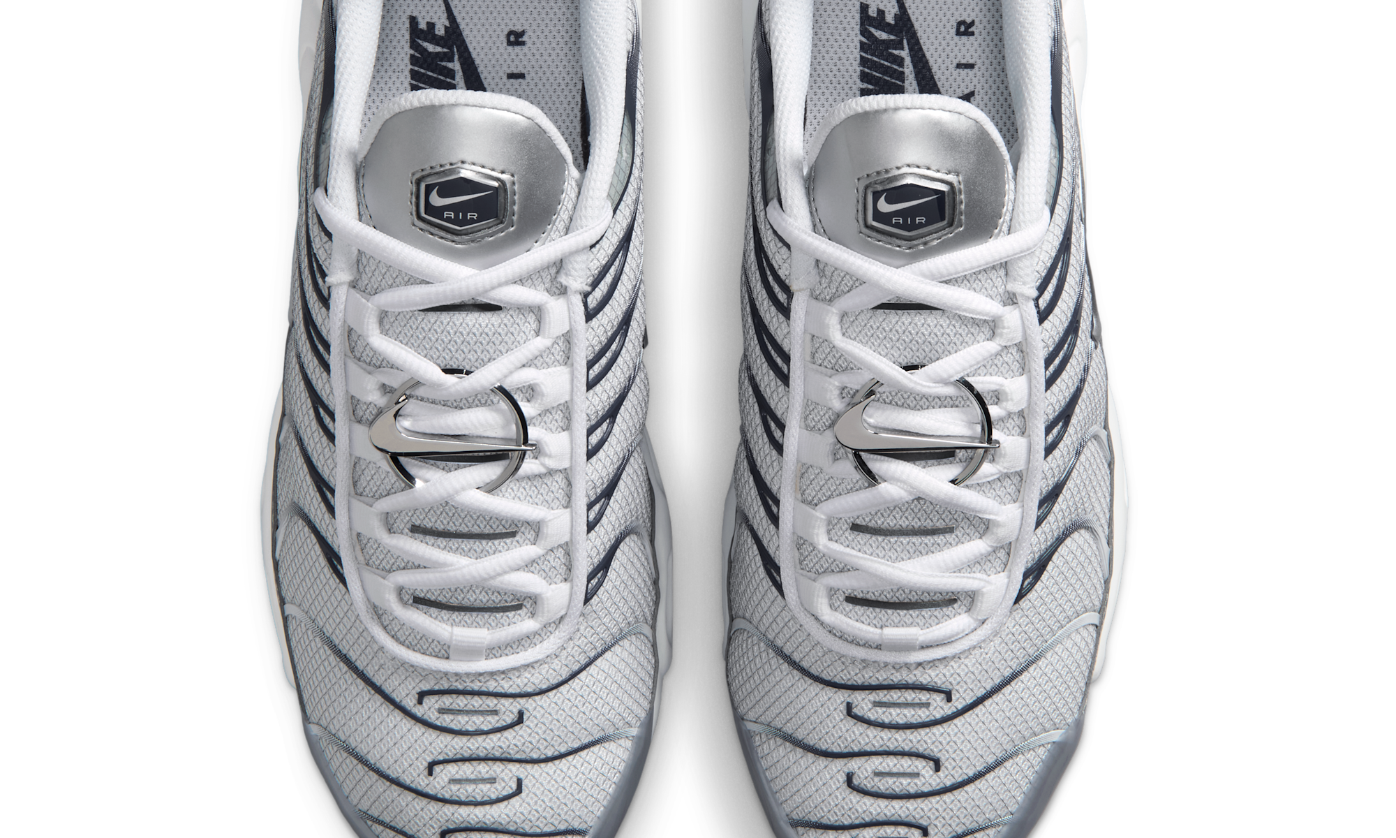 Nike Air Max Plus White Ashen Slate Metallic Silver