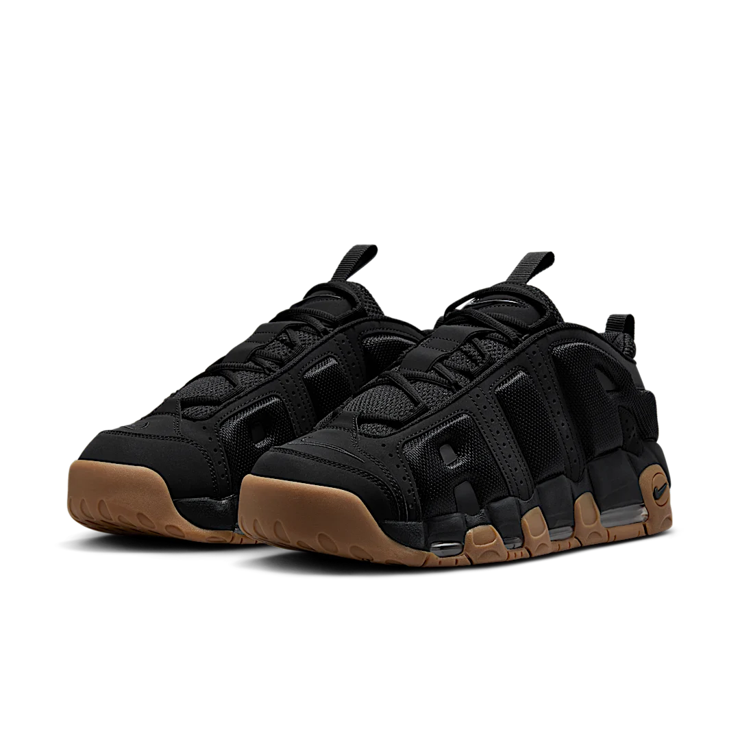 Nike Air More Uptempo Low Black Gum, Black/Gum (FZ3055-003)