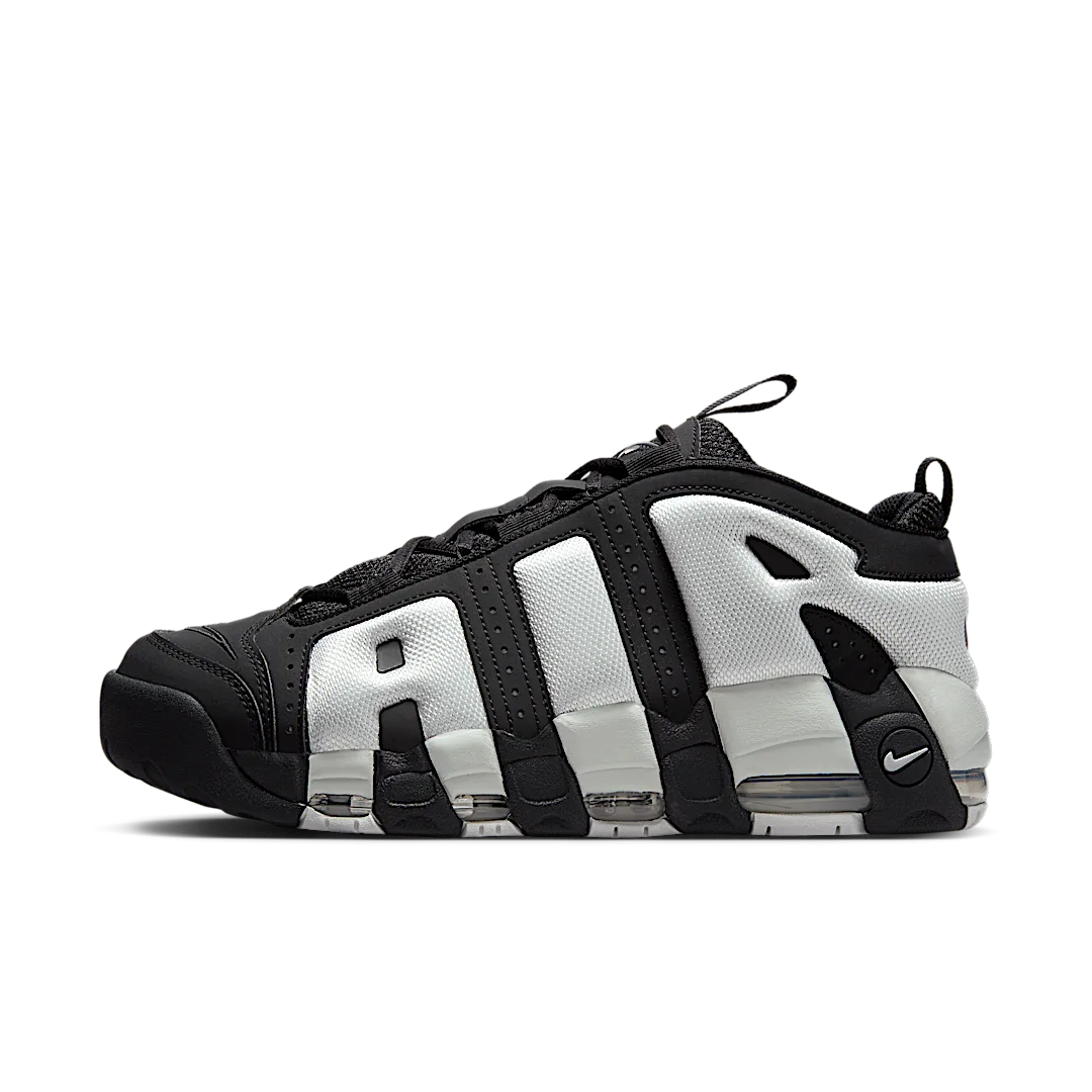 Nike Air More Uptempo Low Black Photon Dust, Black/Metallic Silver/Photon Dust (FZ3055-001)