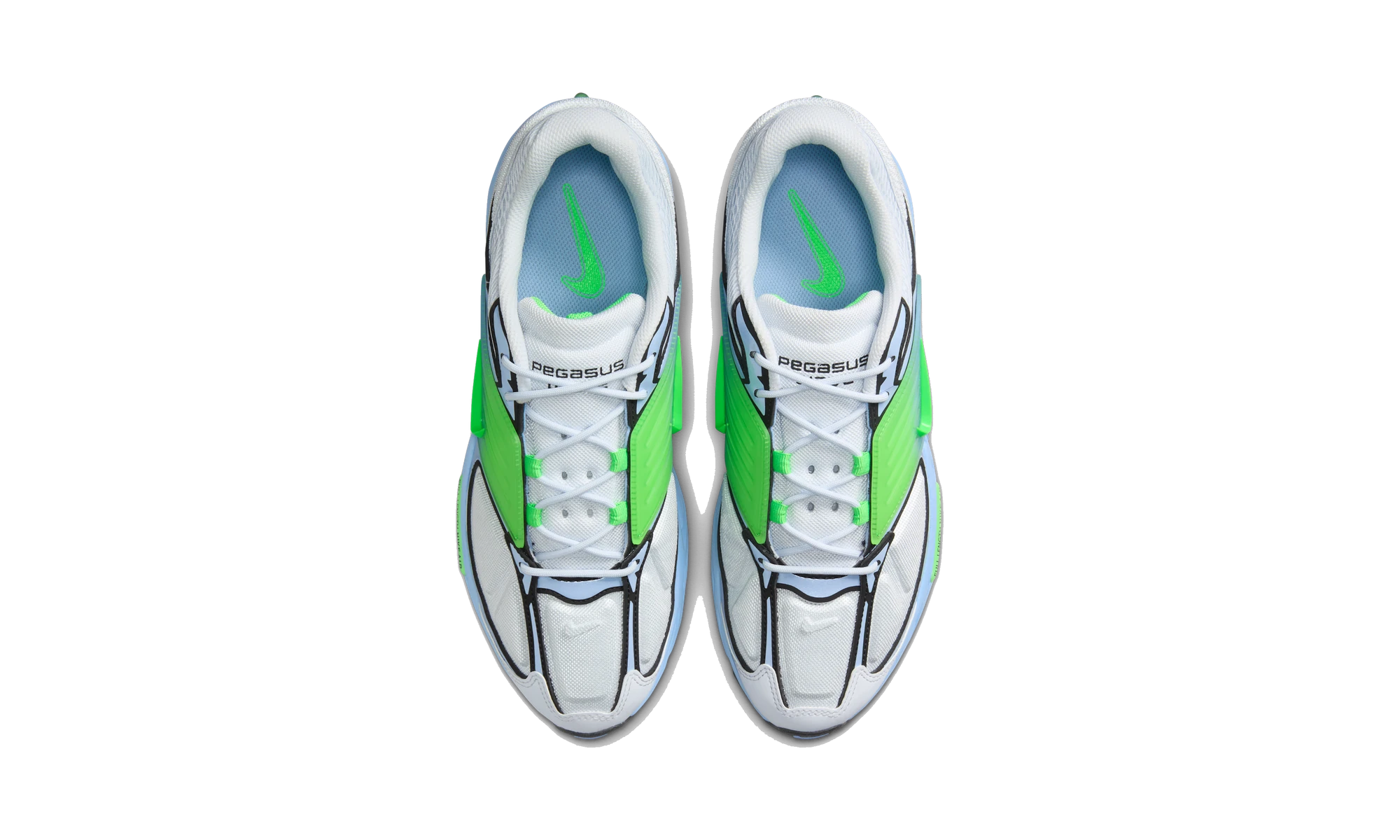 Nike Air Pegasus Wave Football Grey Green Strike