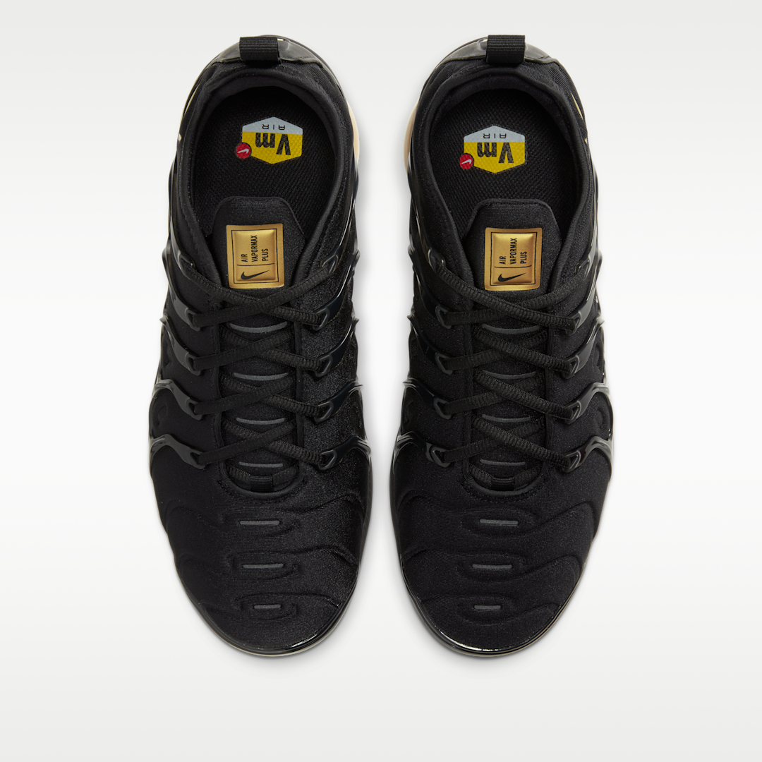 Nike Air VaporMax Plus Black Metallic Gold - Sneak