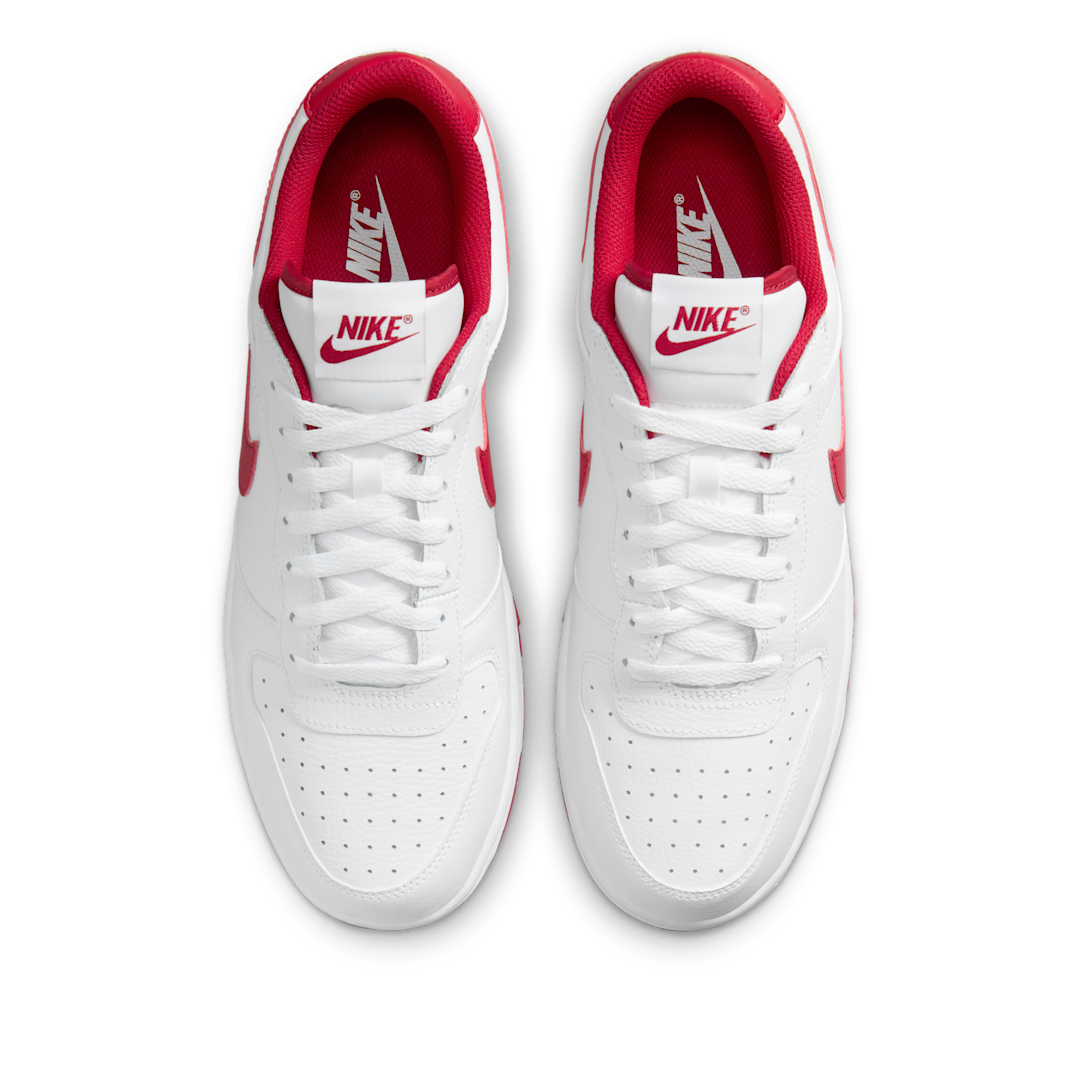 Nike Big Nike Low White Gym Red, White/Gym Red (355152-150)