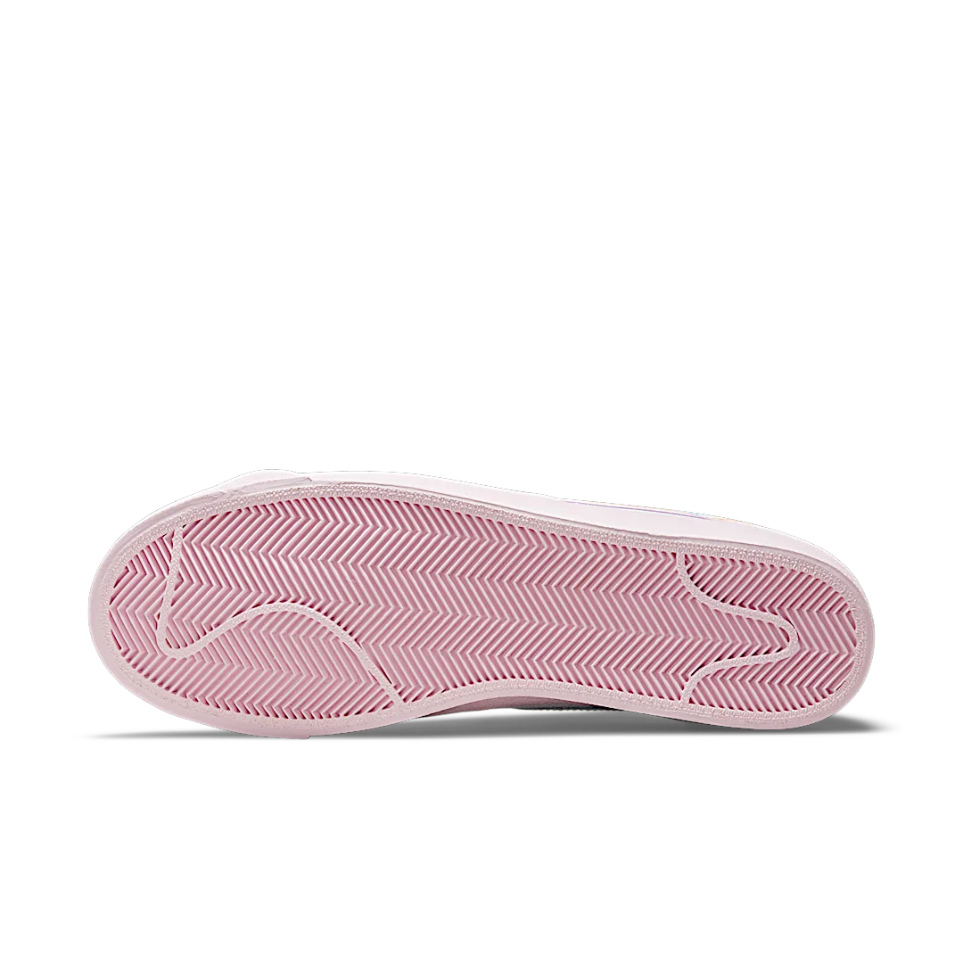 Nike Blazer Low 77 Be True (2021), White/Multi-Color-Laser Fuchsia (DD3034-100)