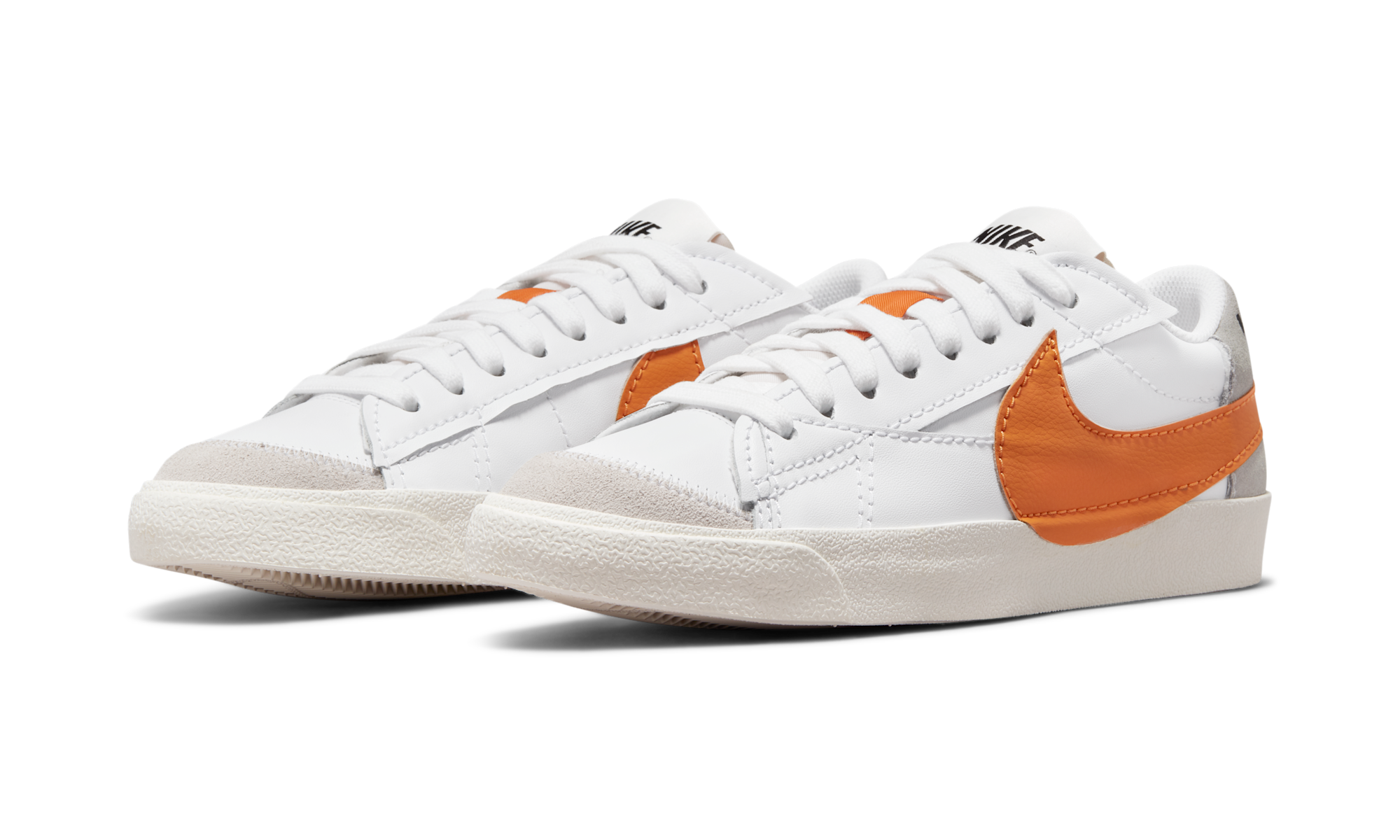 Nike Blazer Low 77 Jumbo White Alpha Orange Sail