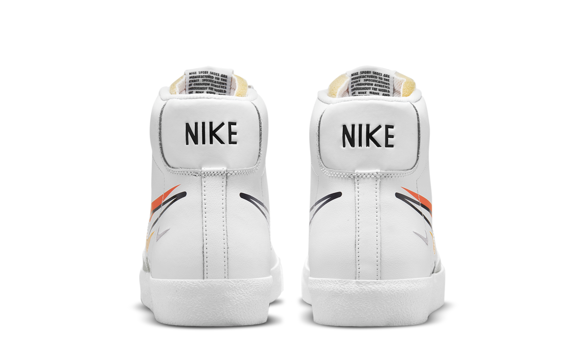 Nike Blazer Mid 77 Multi-Swoosh White