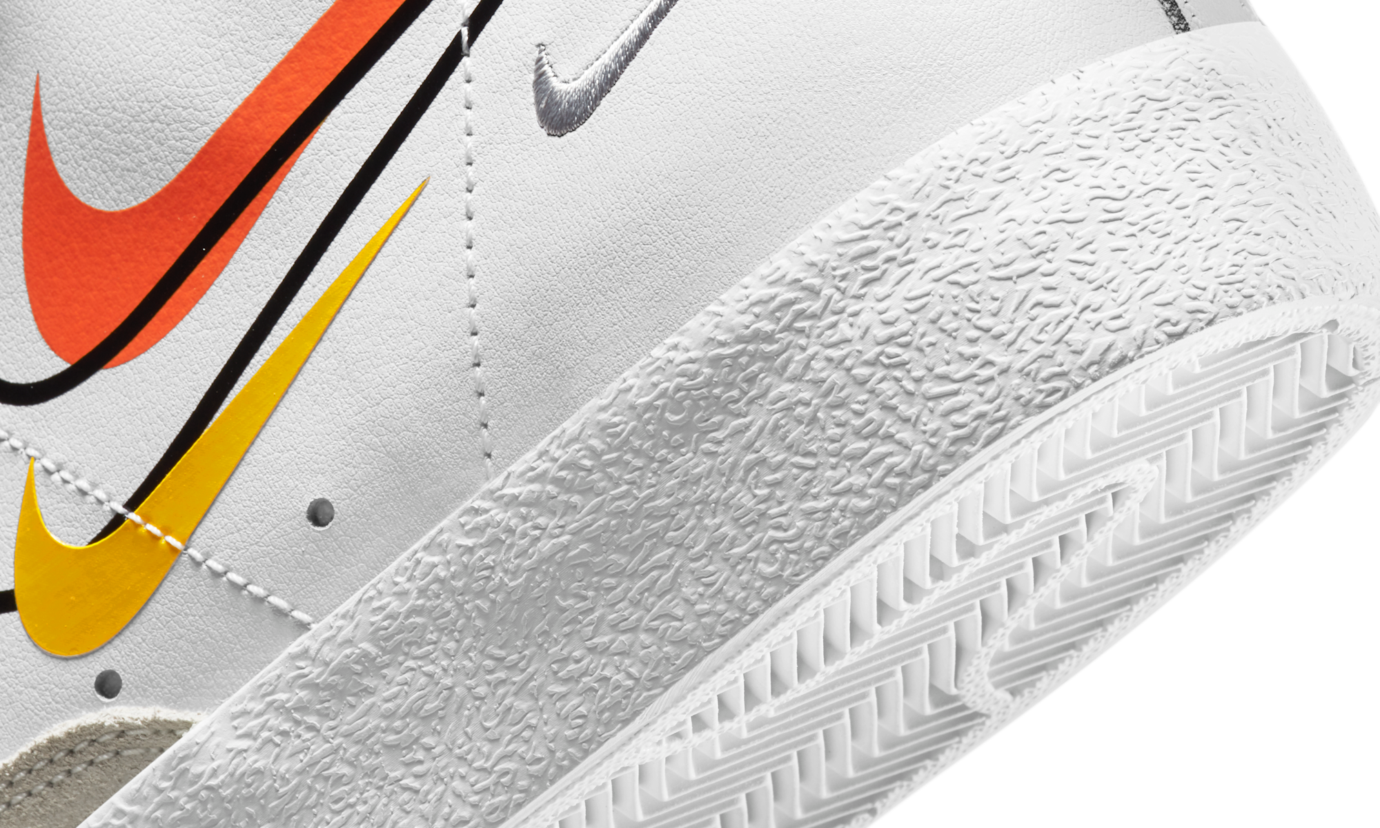 Nike Blazer Mid 77 Multi-Swoosh White