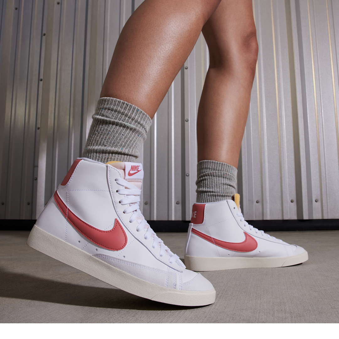 Nike Blazer Mid 77 White Adobe Red Stardust Sail