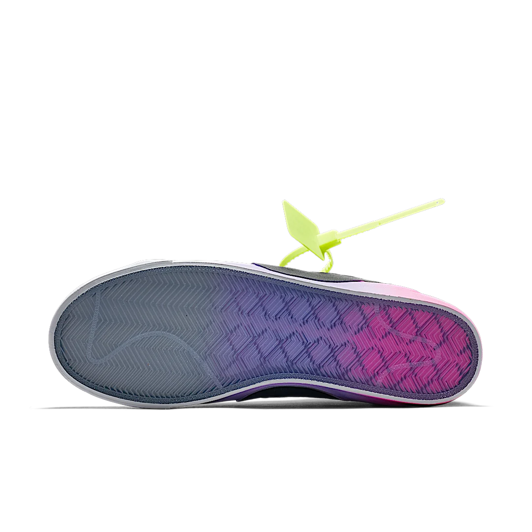 Nike Blazer Mid Off-White Wolf Grey Serena Queen, Wolf Grey/Cool Grey-Pure Platinum-Volt (AA3832-002)