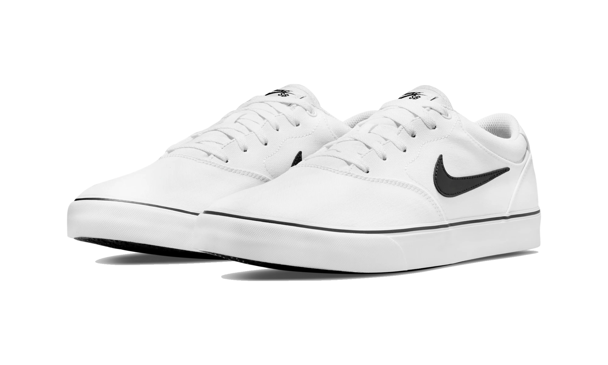 Nike Chron 2 Canvas SB White Black