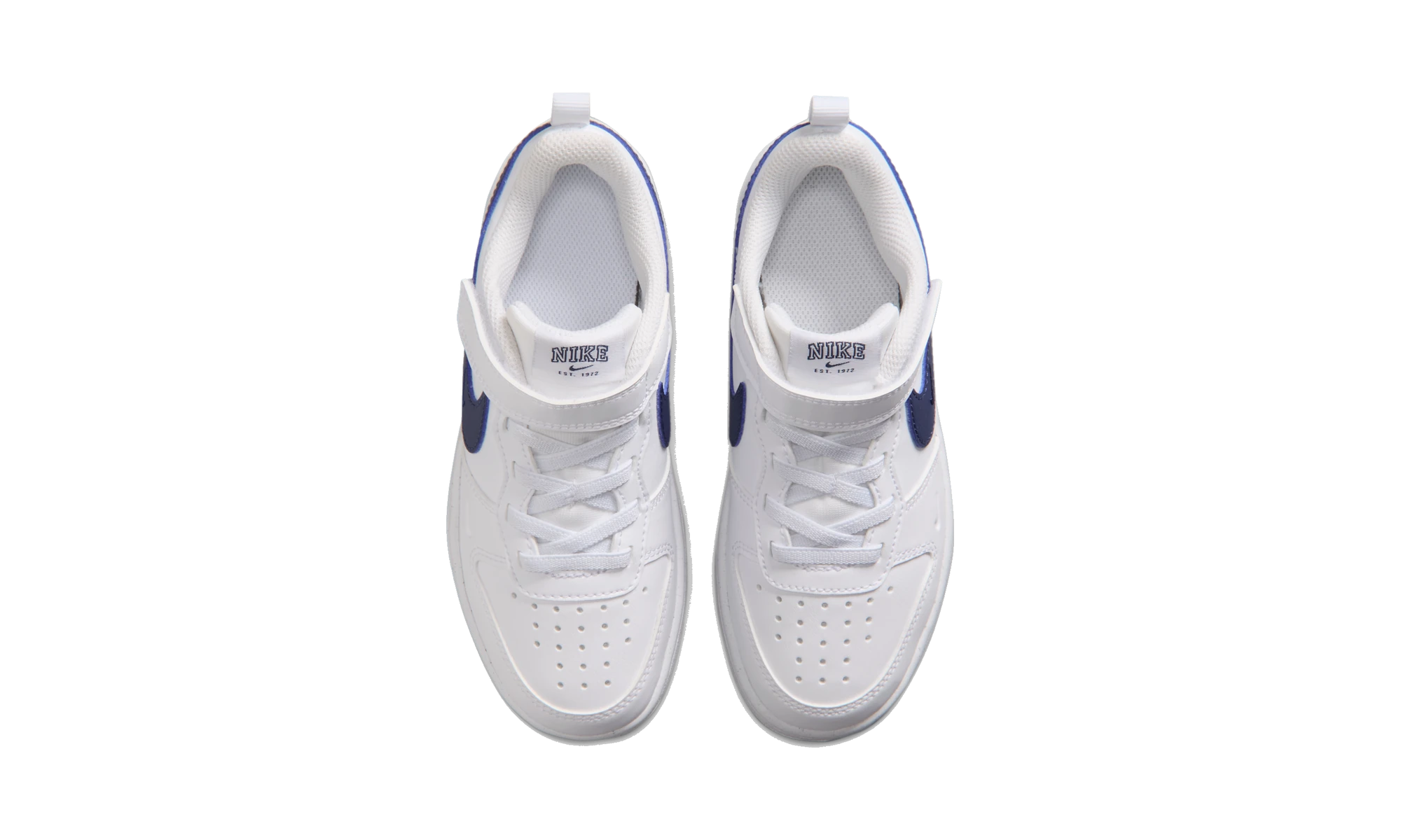 Nike Court Borough Low PS White Midnight Navy