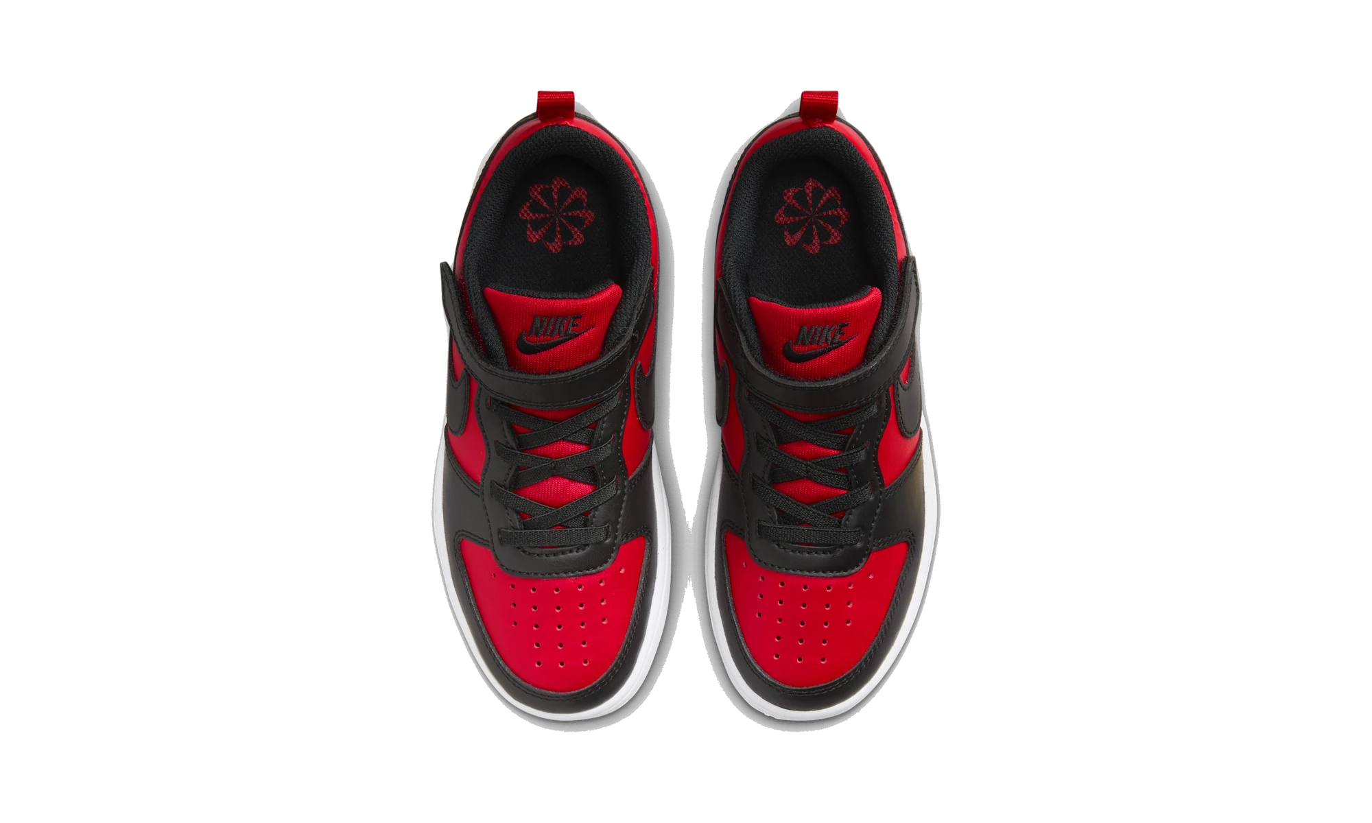 Nike Court Borough Low Recraft University Red Black (PS)