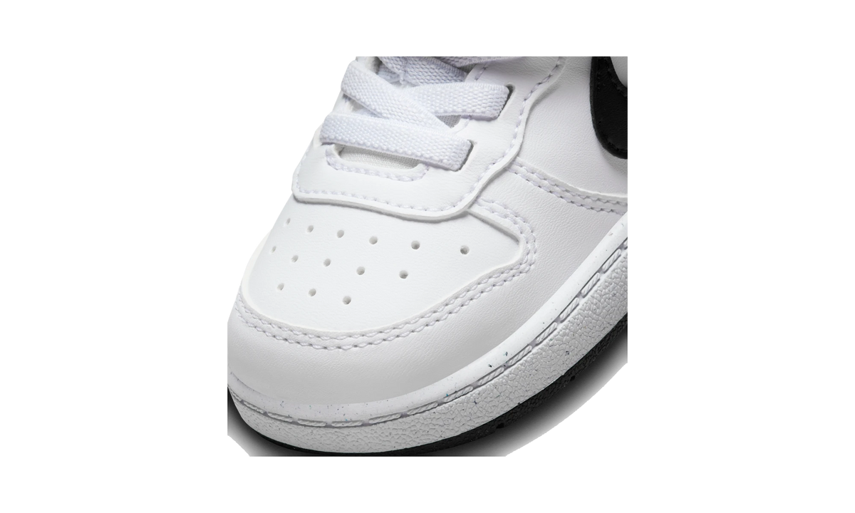 Nike Court Borough Low Recraft White Black Swoosh (TD)