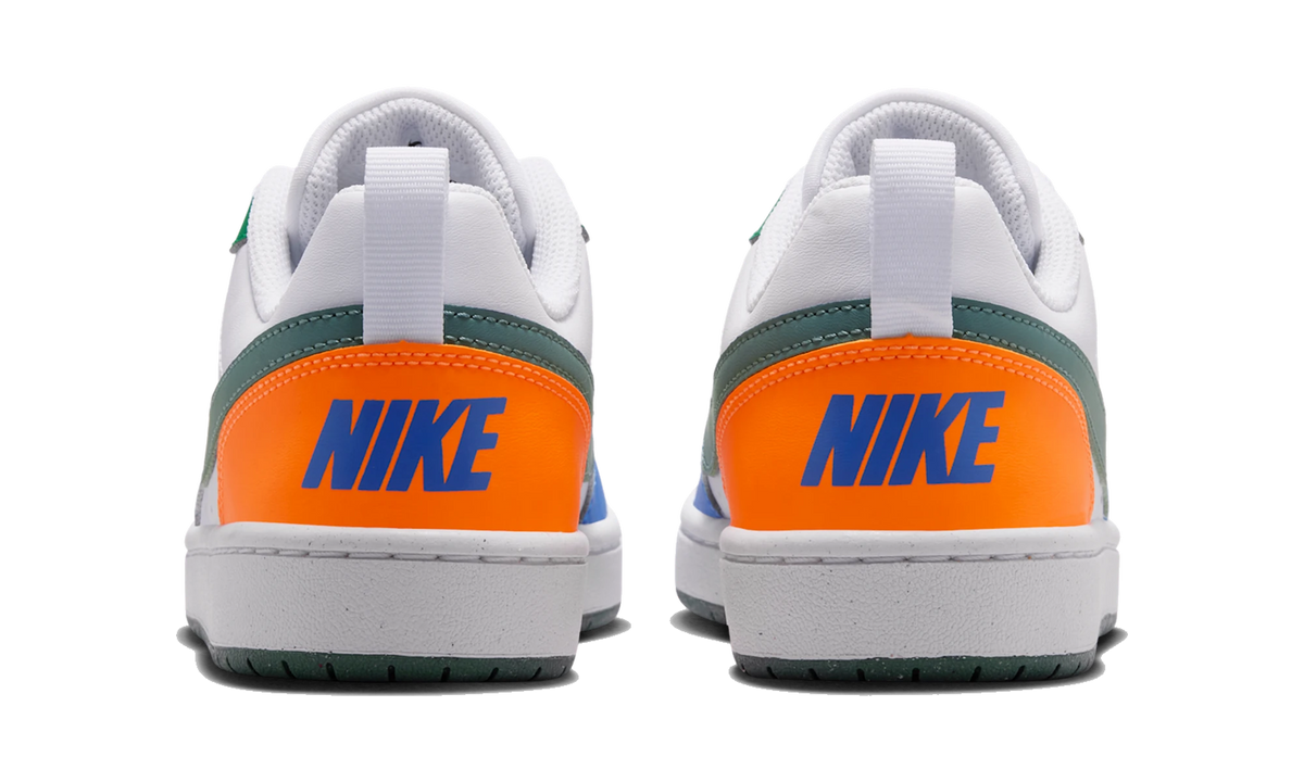 Nike Court Borough Low Recraft White Malachite Blue Crystal Mineral Slate