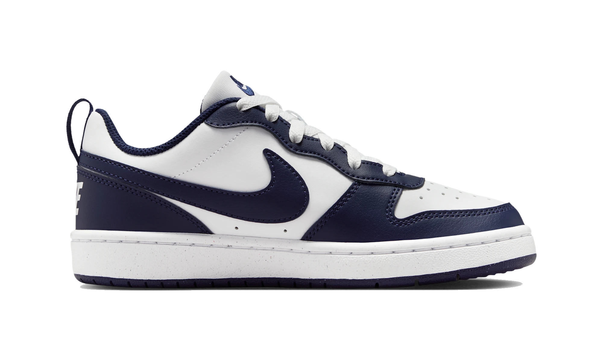 Nike Court Borough Low White Midnight Navy