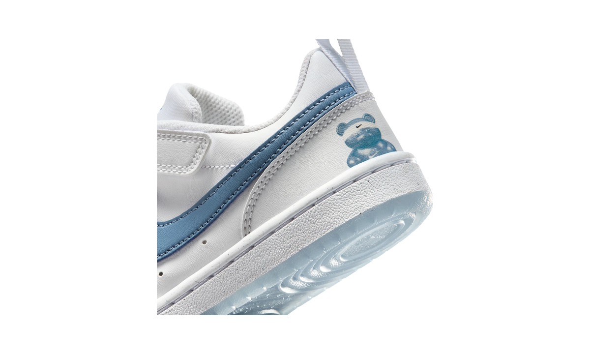 Nike Court Borough Low White Work Blue (PS)