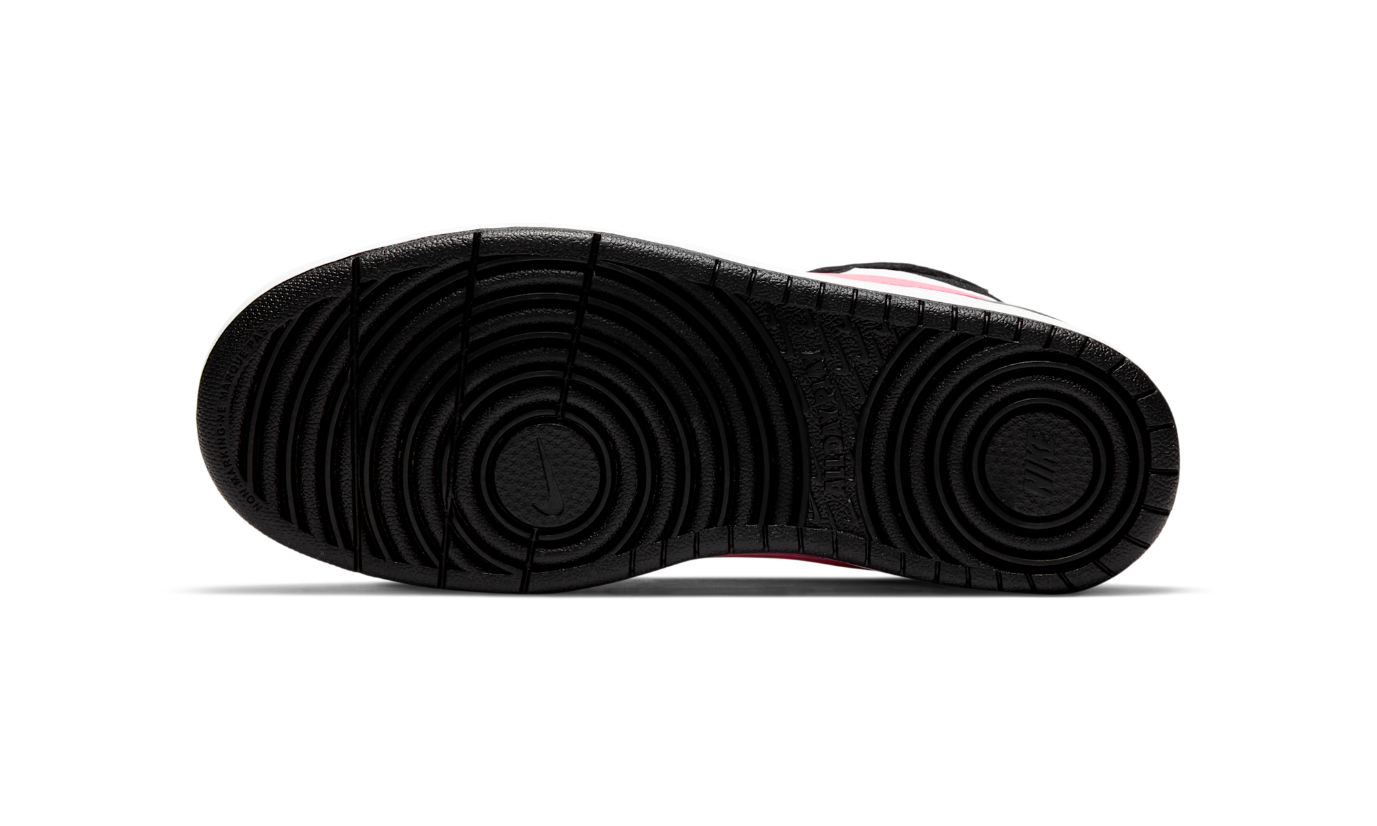 Nike Court Borough Mid 2 Black White Sunset Pulse