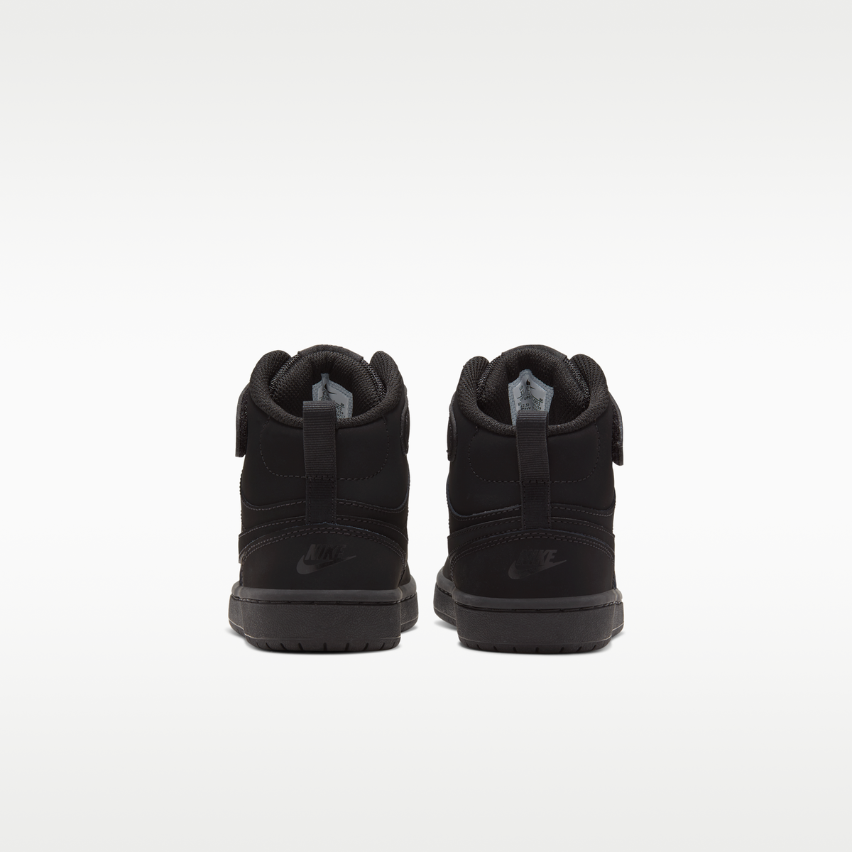 Nike Court Borough Mid 2 PS Triple Black