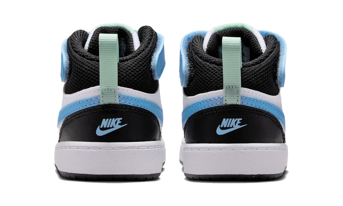 Nike Court Borough Mid 2 TD White Black Arctic Green