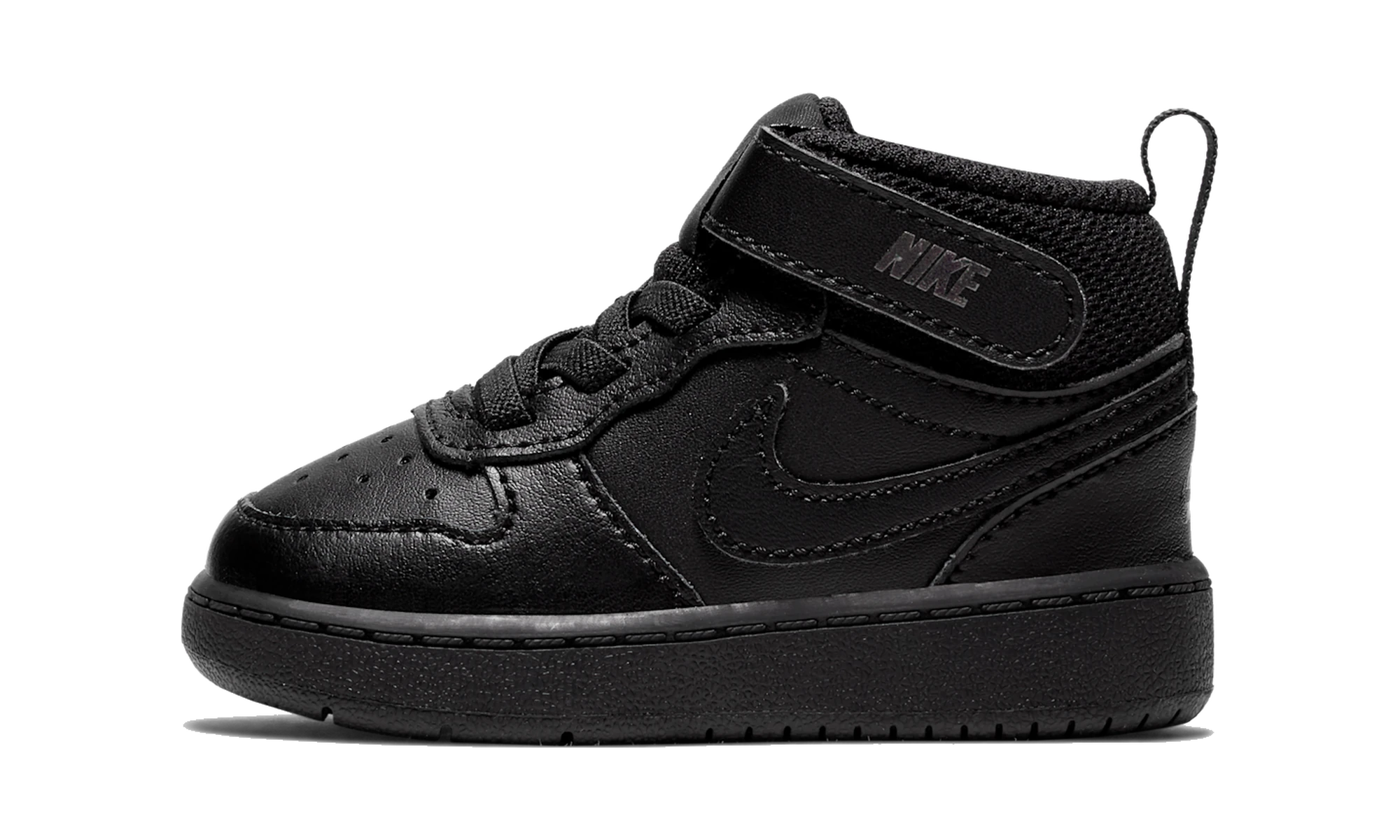 Nike Court Borough Mid 2 Triple Black (TD)