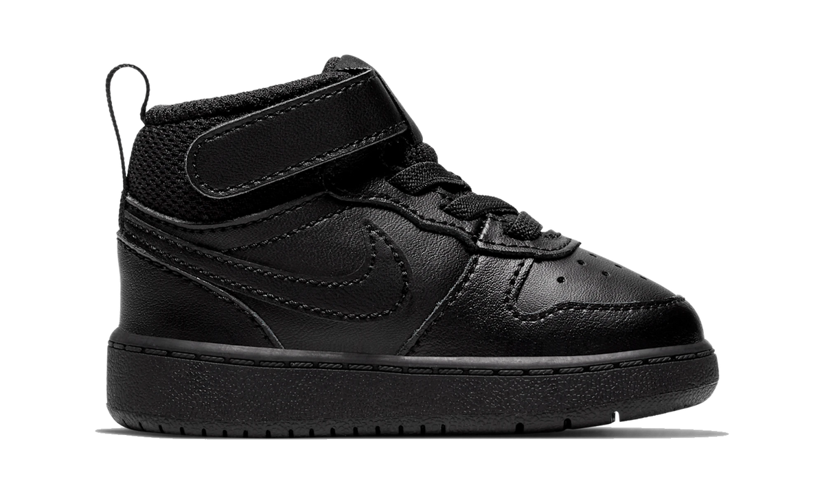 Nike Court Borough Mid 2 Triple Black (TD)
