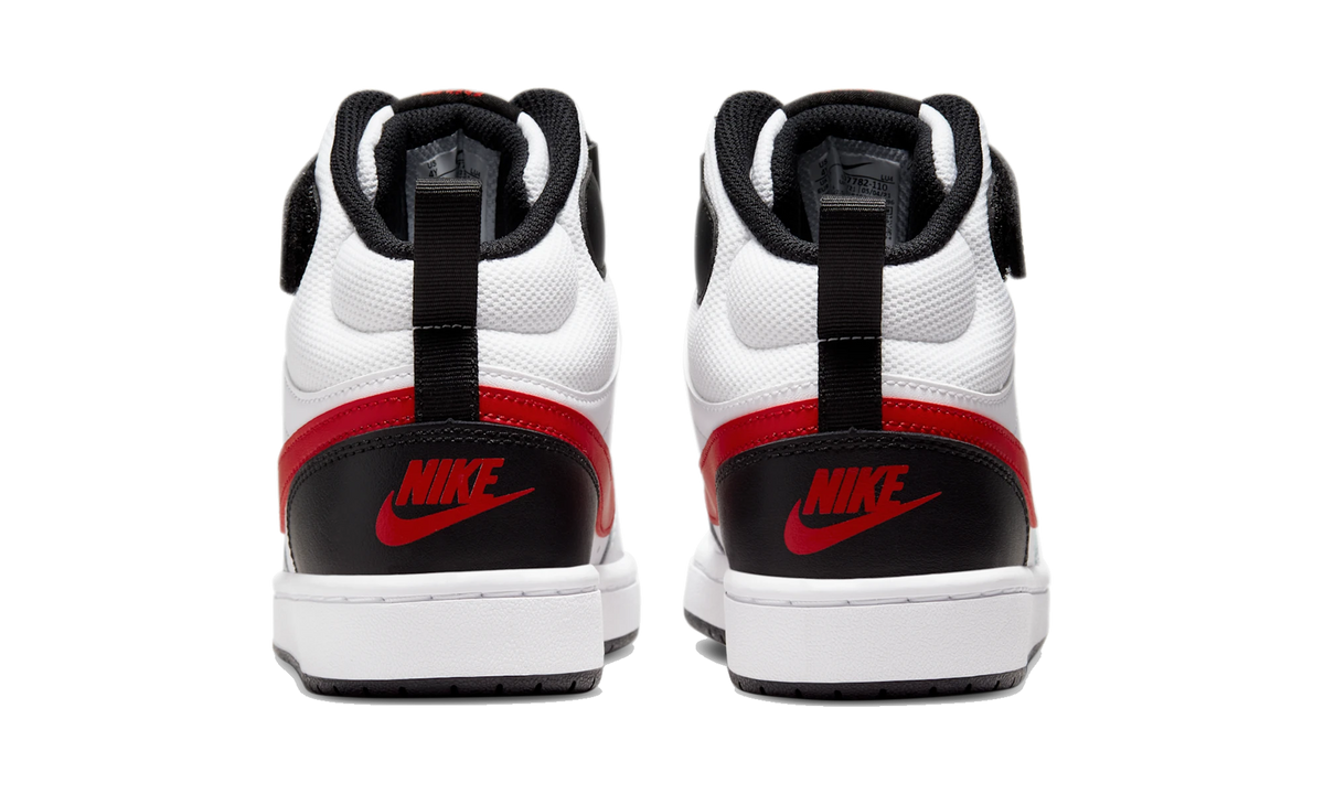 Nike Court Borough Mid 2 White University Red