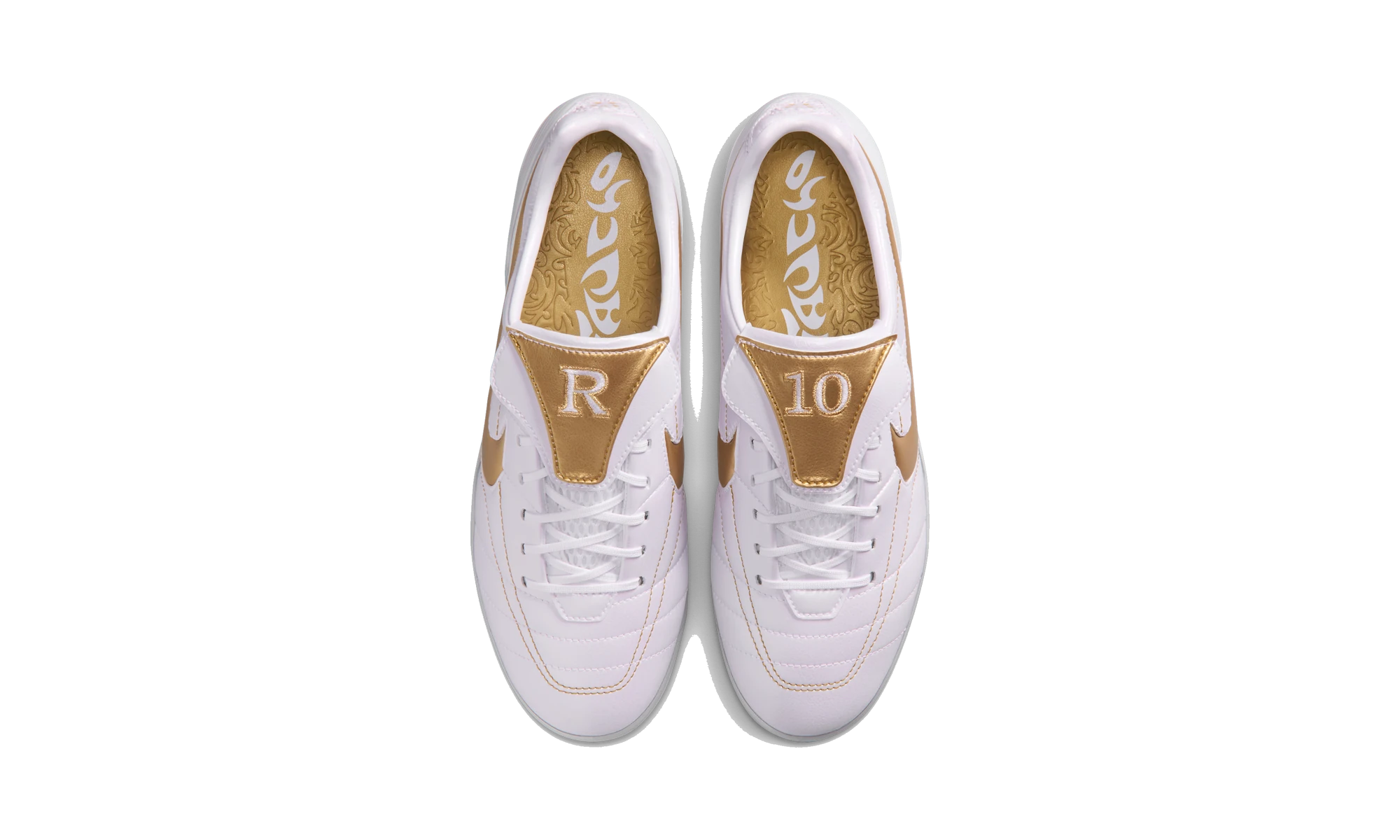 Nike Cryoshot Tiempo Legend R10 White Metallic Gold